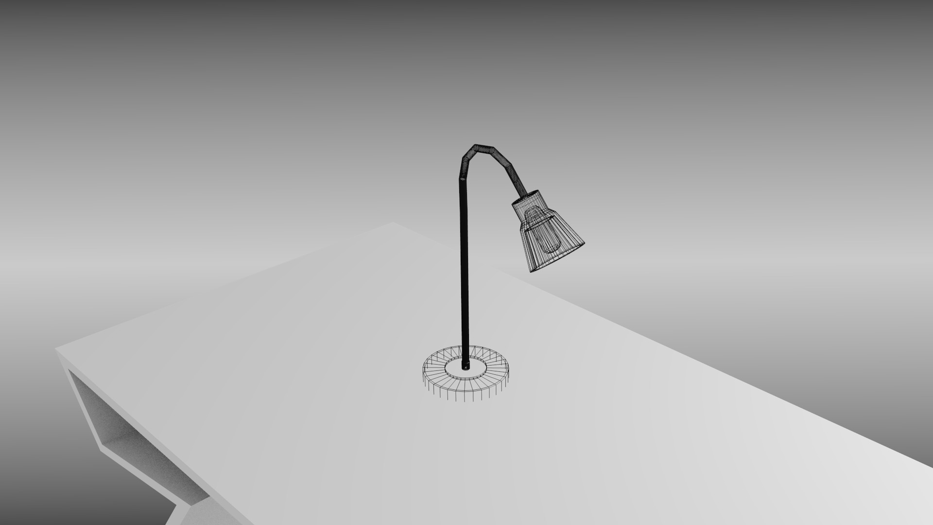 Desk lamp 3D model_7