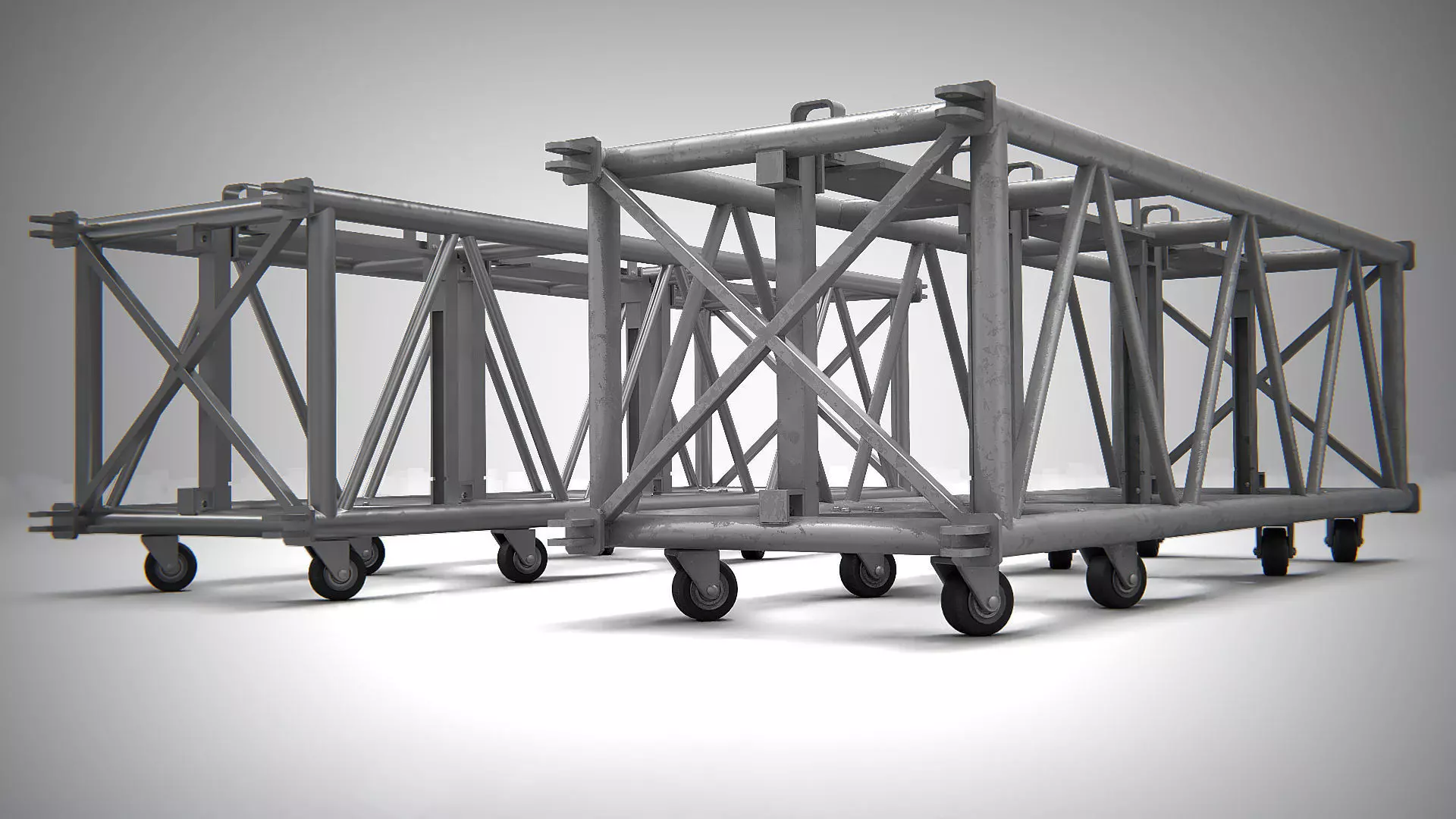 Truss For Moving Lights PBR Low-poly 3D model_0