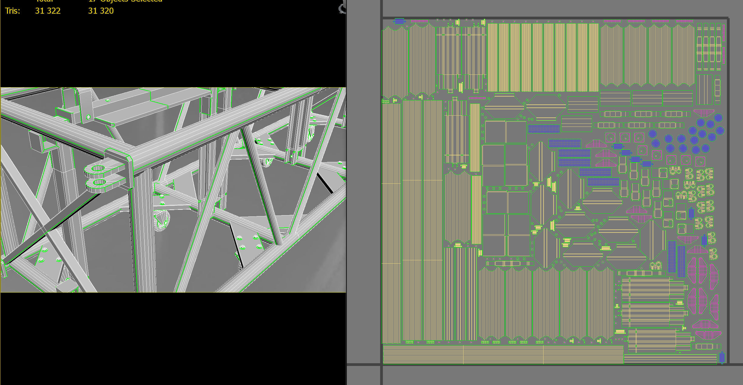 Truss For Moving Lights PBR Low-poly 3D model_8