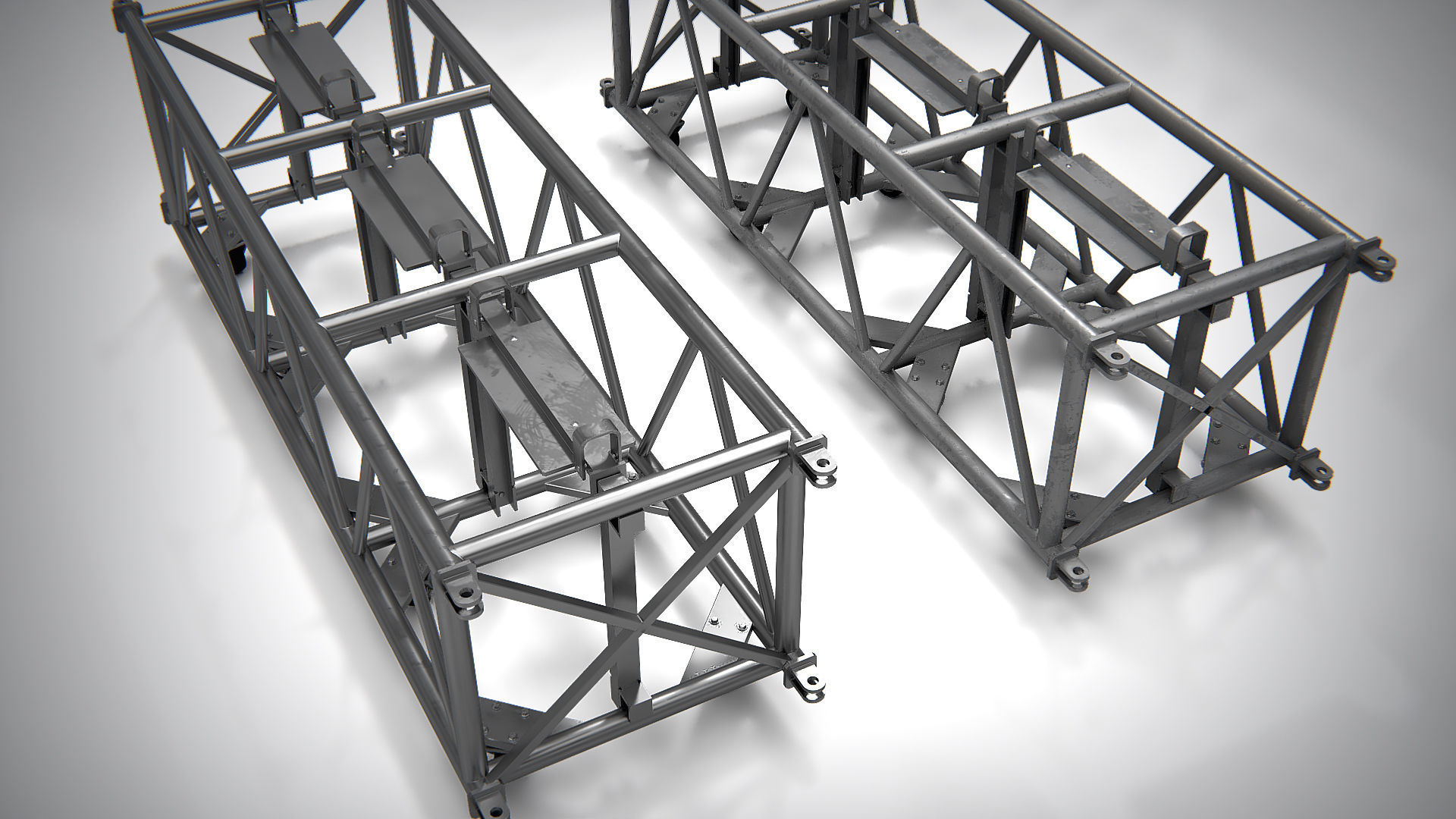 Truss For Moving Lights PBR Low-poly 3D model_4