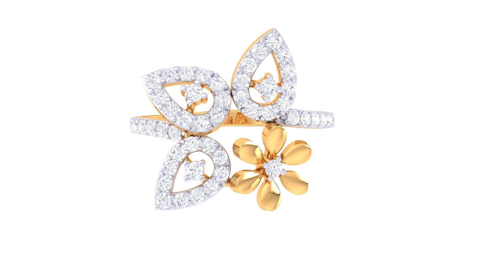 Diamond Ring - 23 3D print model_2