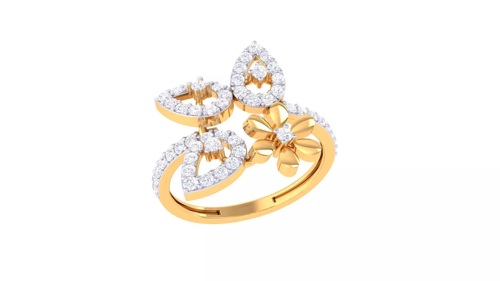 Diamond Ring - 23 3D print model_0