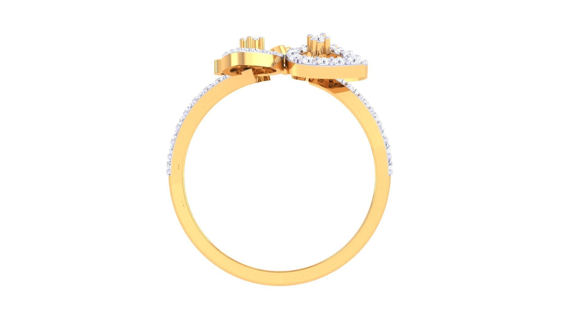 Diamond Ring - 23 3D print model_3