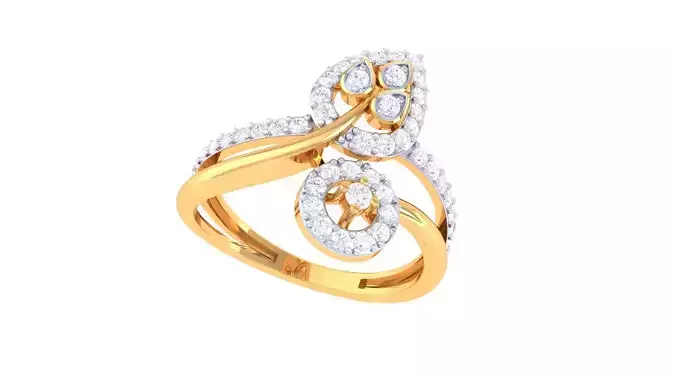 Diamond Ring - 10 3D print model
