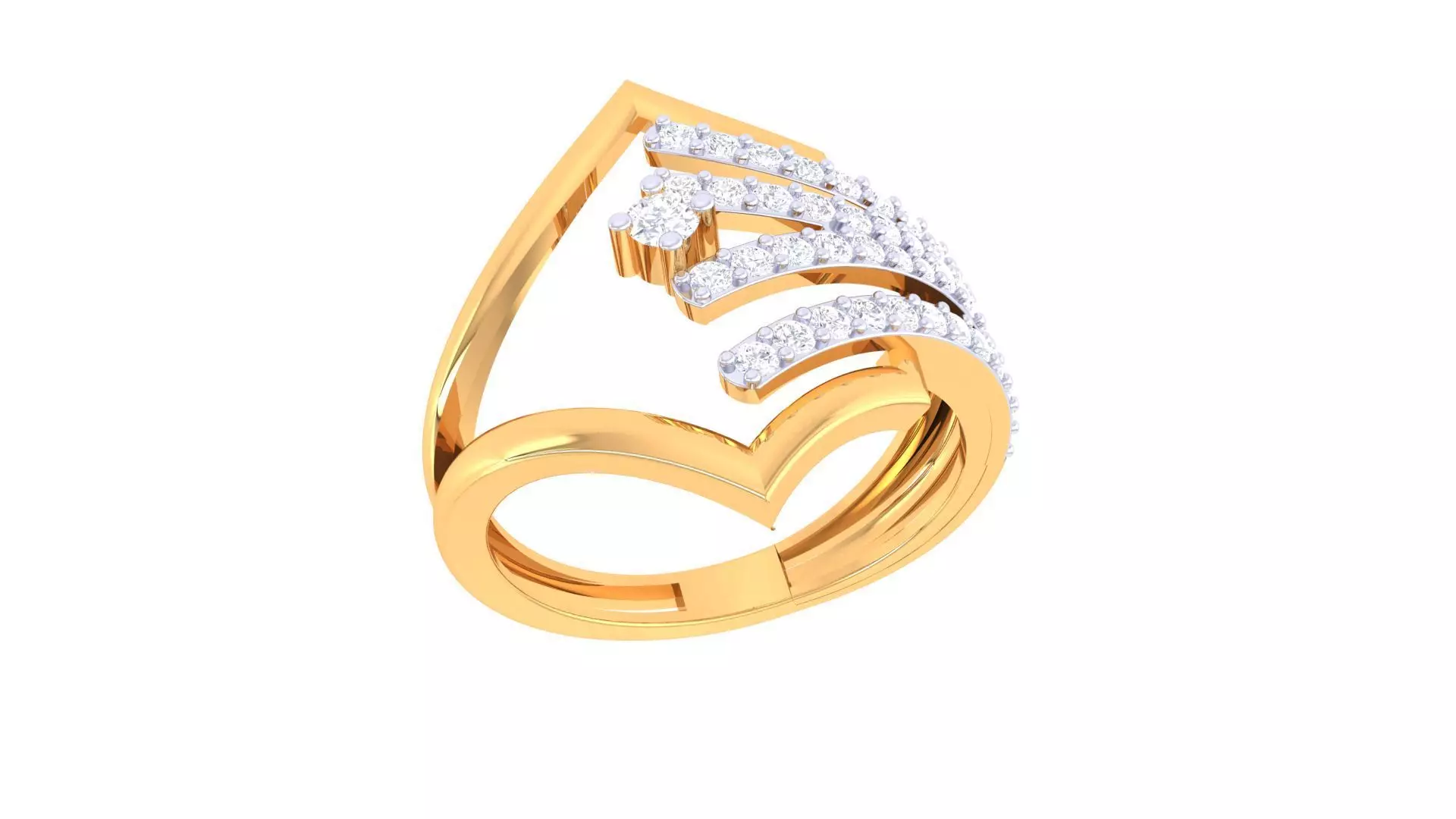 Diamond Ring - 27 3D print model_0