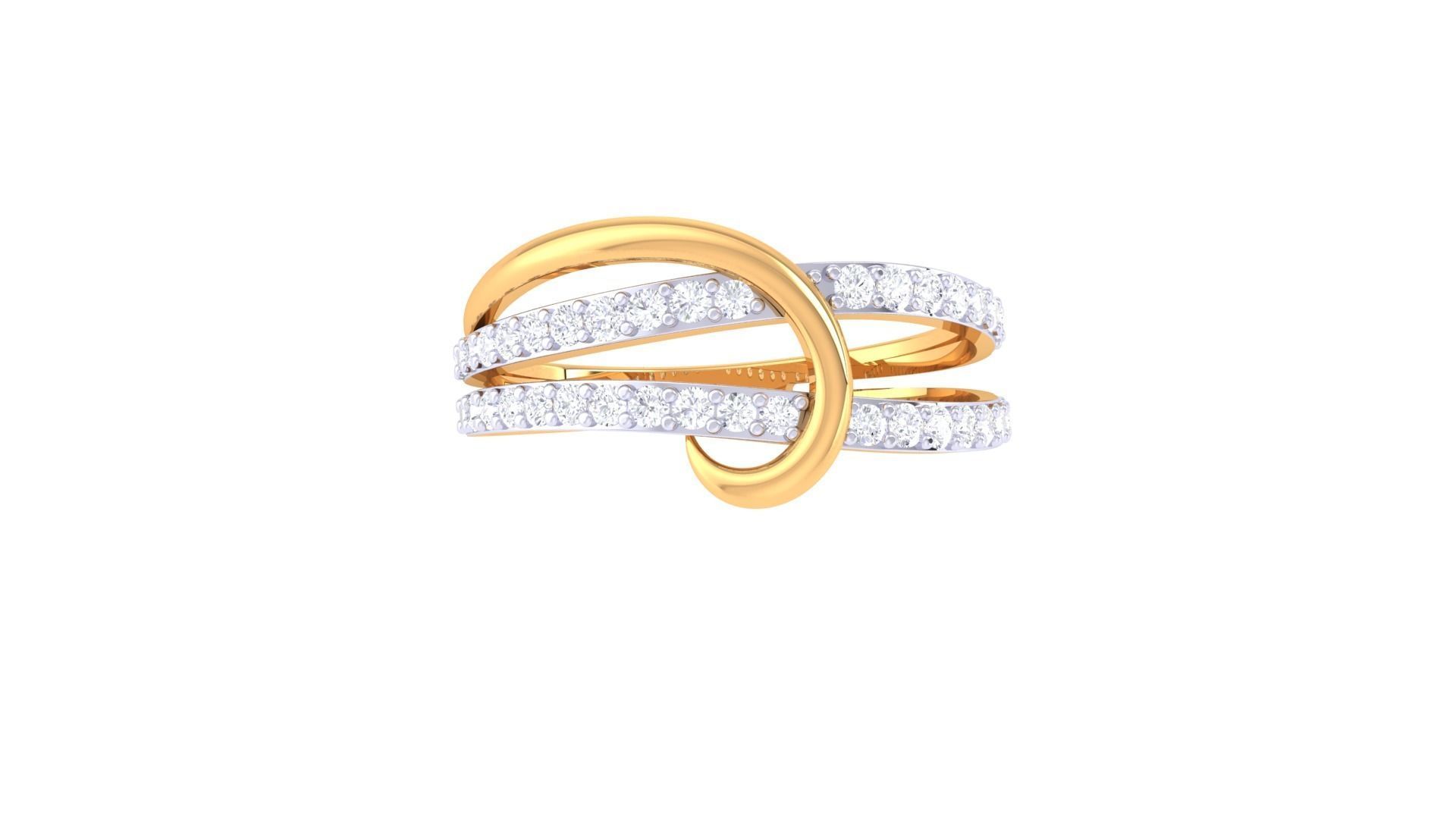 Diamond Ring - 11 3D print model_2