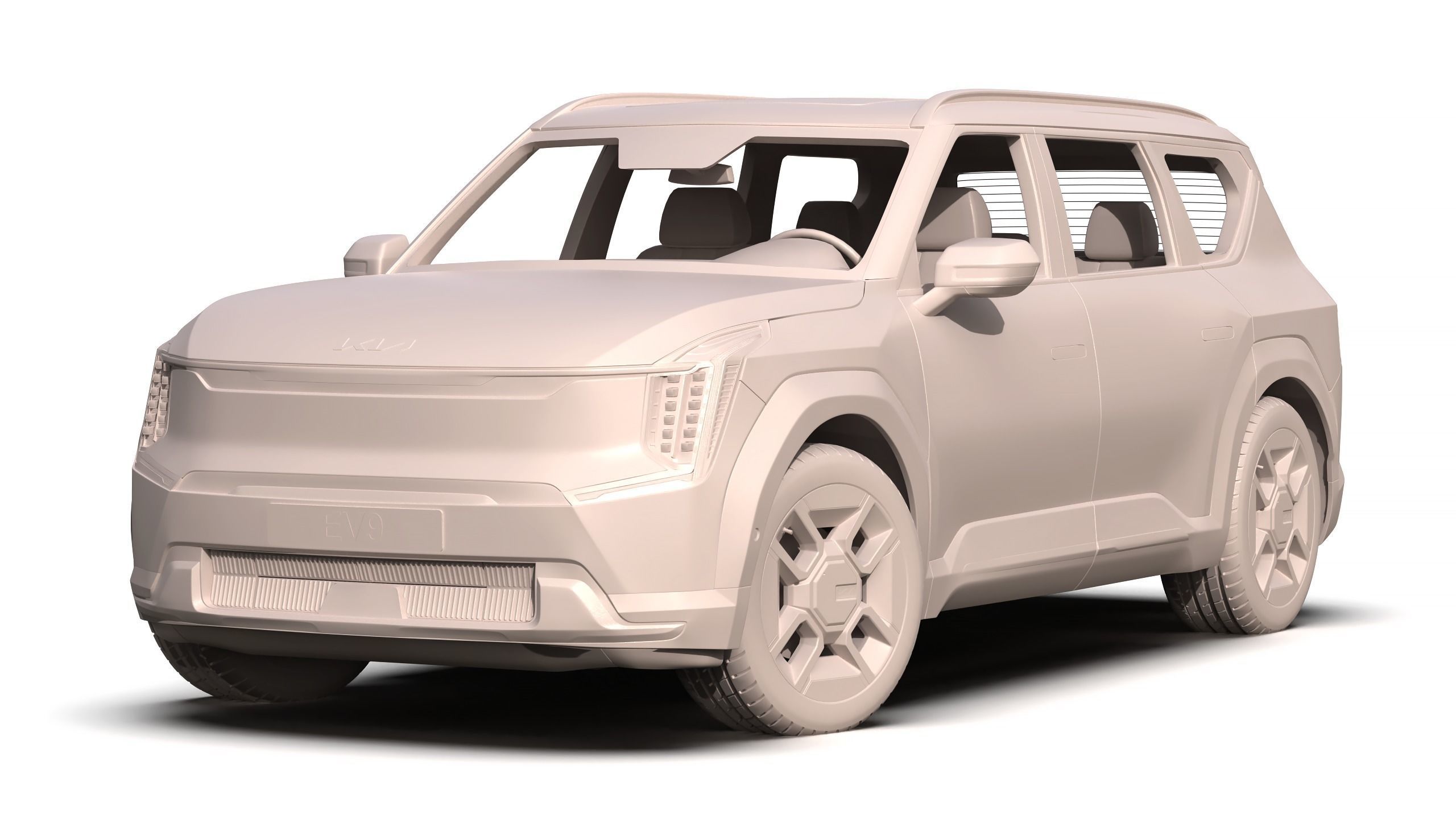 Kia EV9 2024 3D model_9
