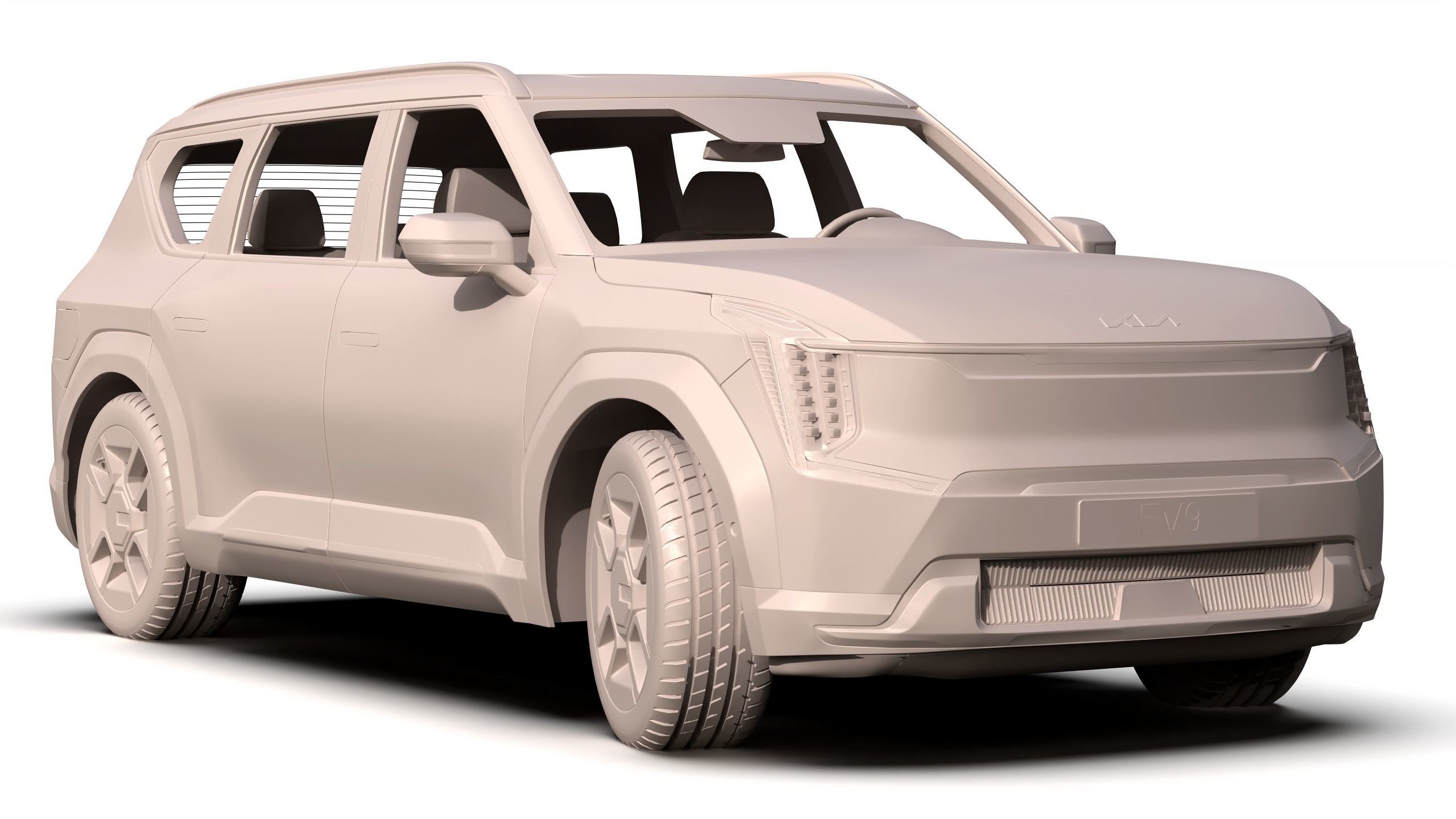 Kia EV9 2024 3D model_12