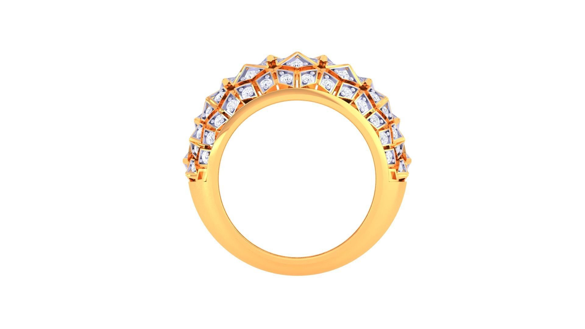 Cocktail Ring - 40 3D print model_3