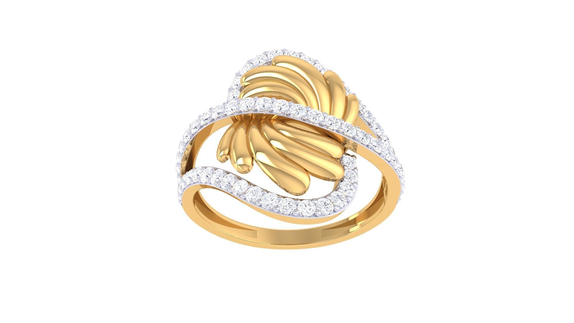 Diamond Ring - 8 3D print model_2