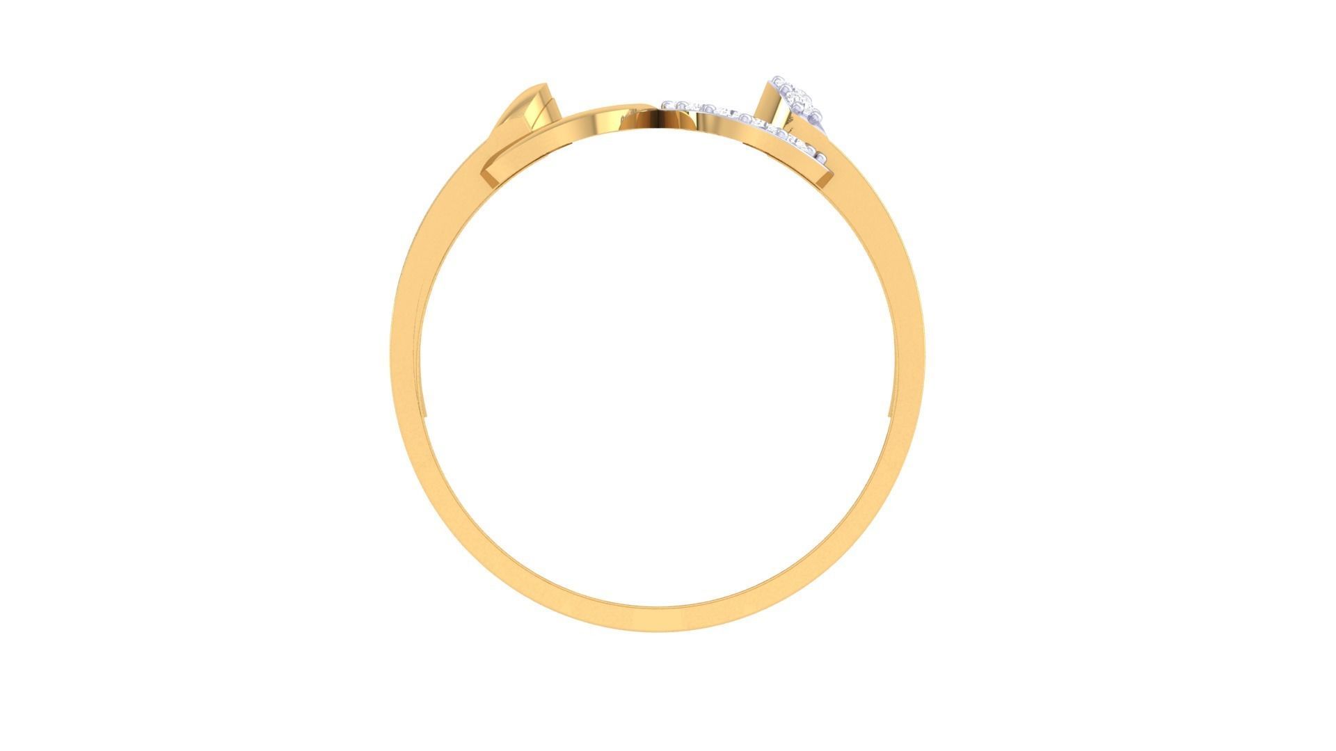 Diamond Ring - 46 3D print model_3