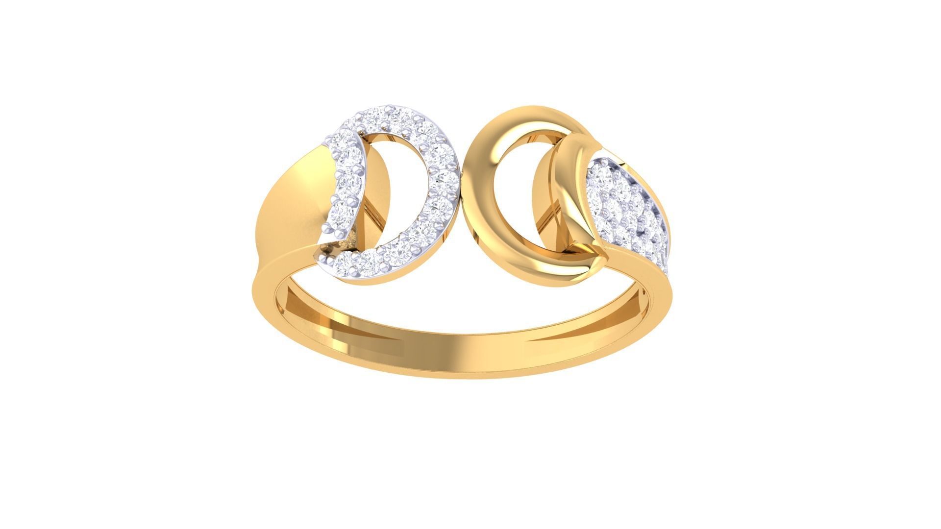 Diamond Ring - 46 3D print model_2