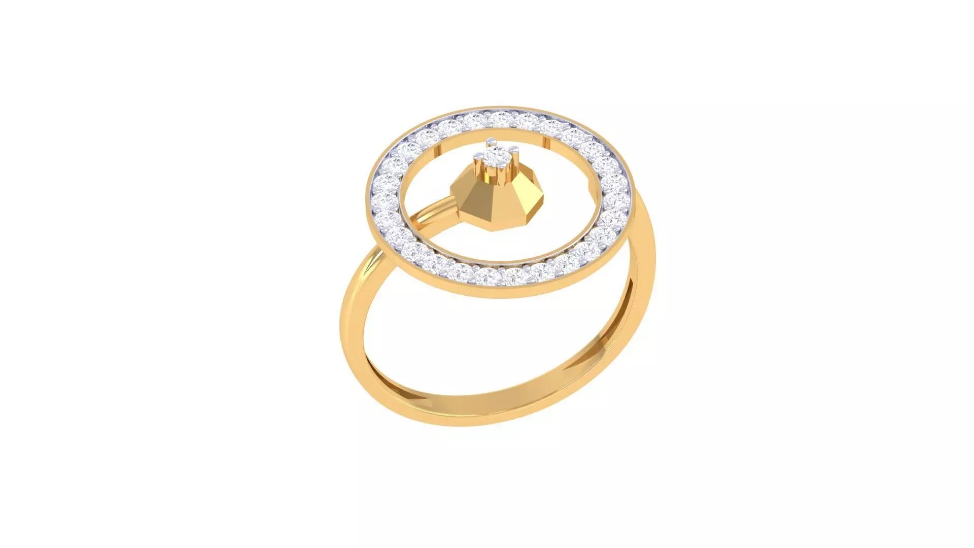 Delicate Ring - 44 3D print model