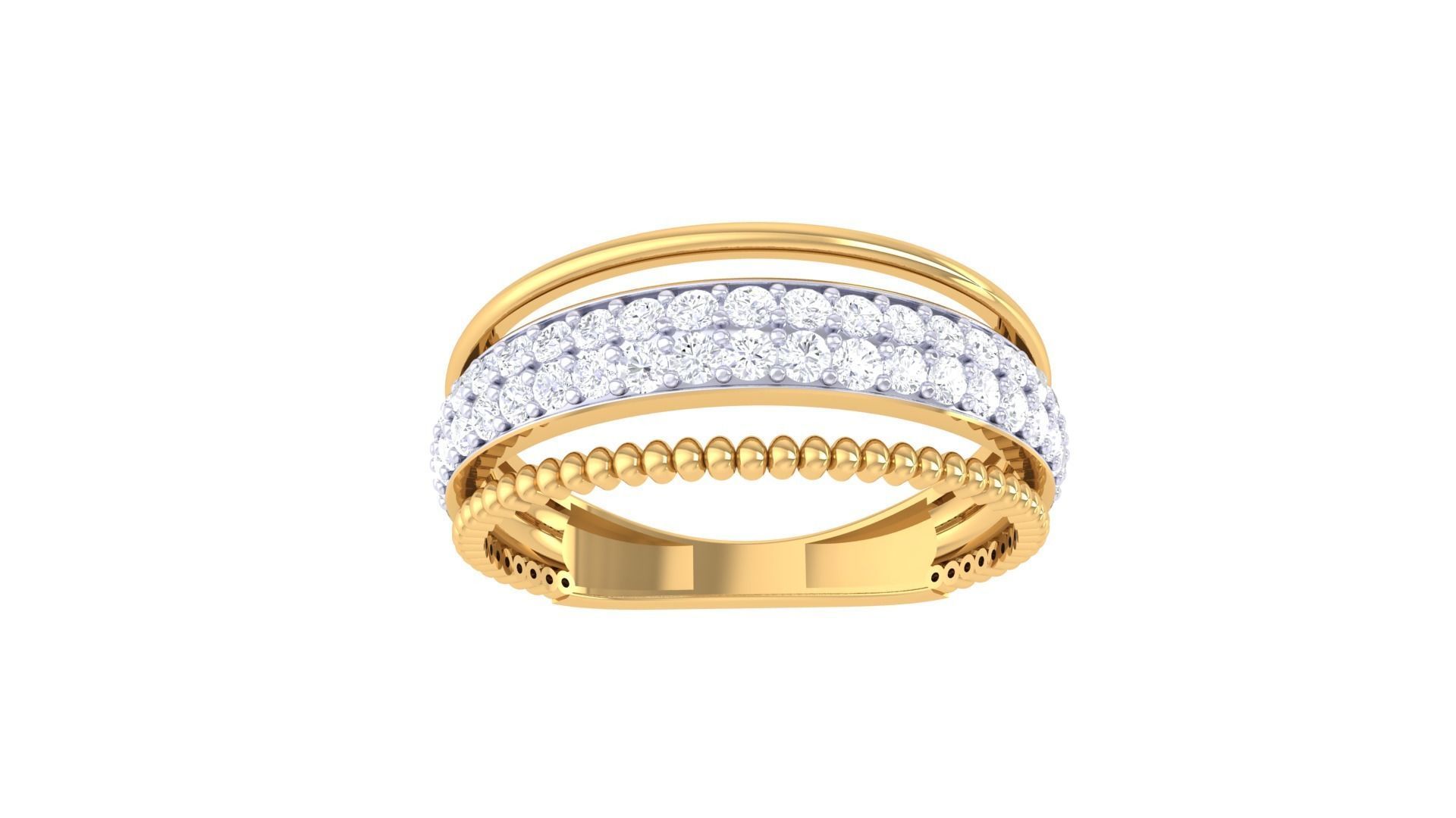 Diamond Ring - 34 3D print model_2