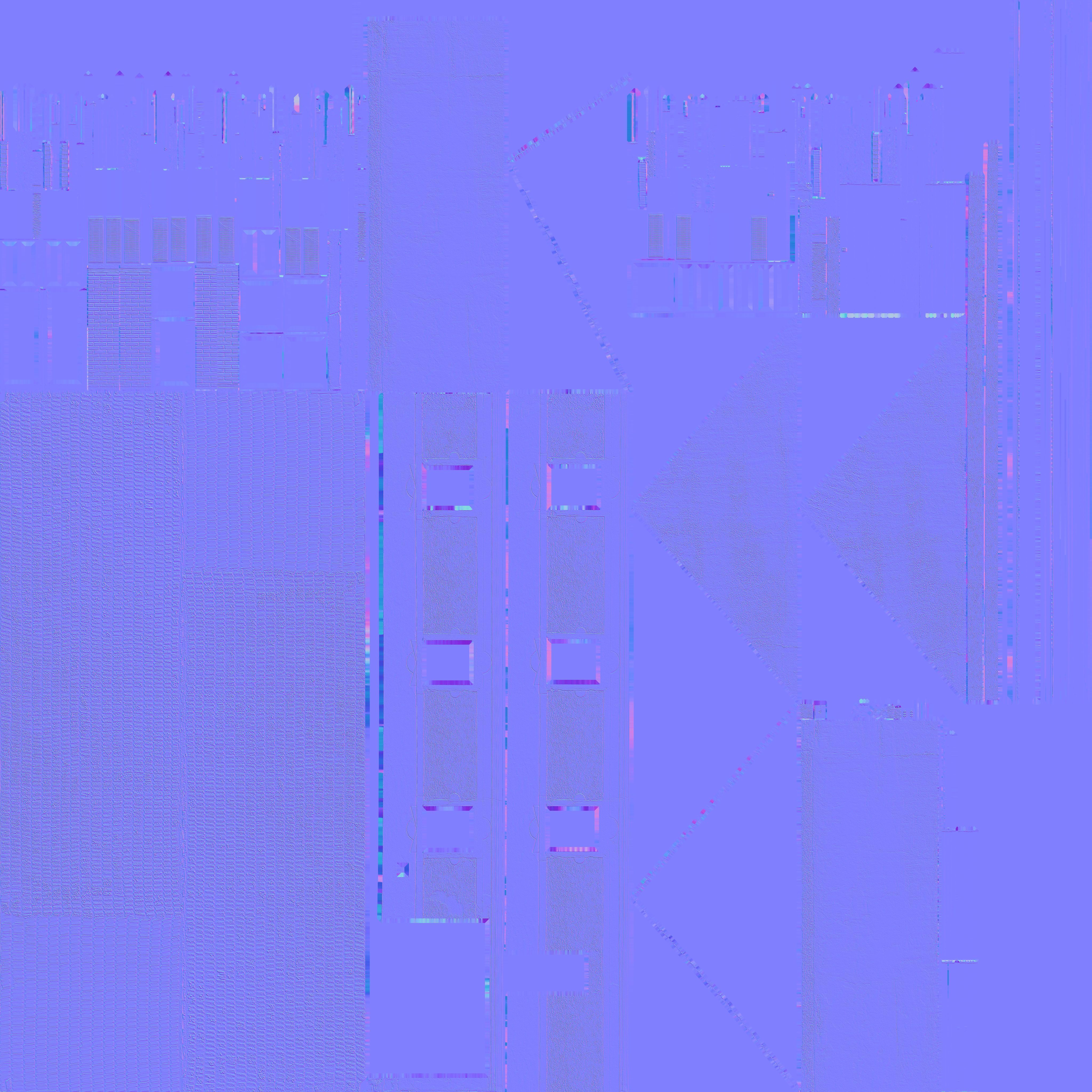 House realistic low-poly Low-poly 3D model_14