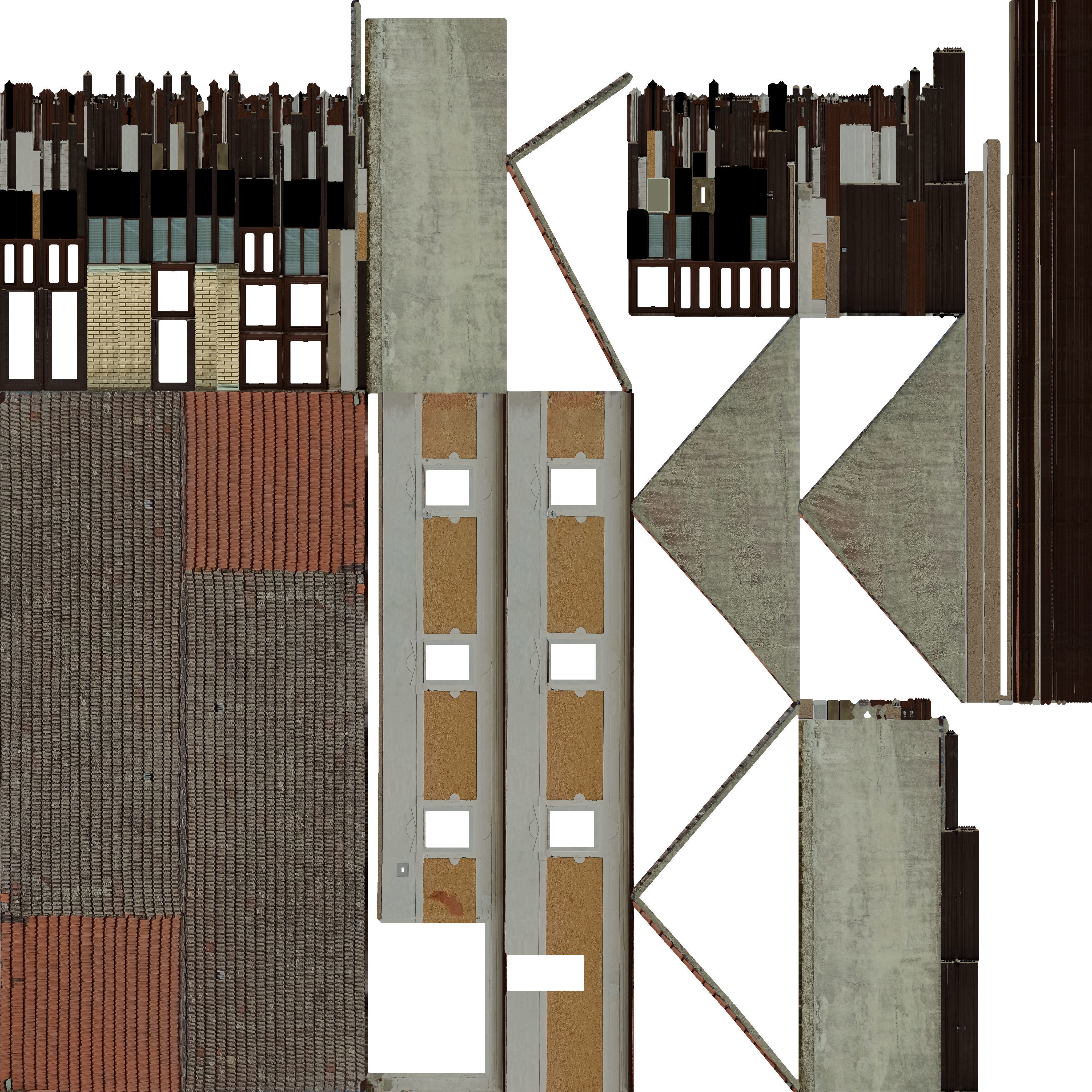 House realistic low-poly Low-poly 3D model_12