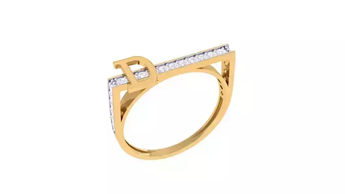 Diamond Ring - 10 3D print model