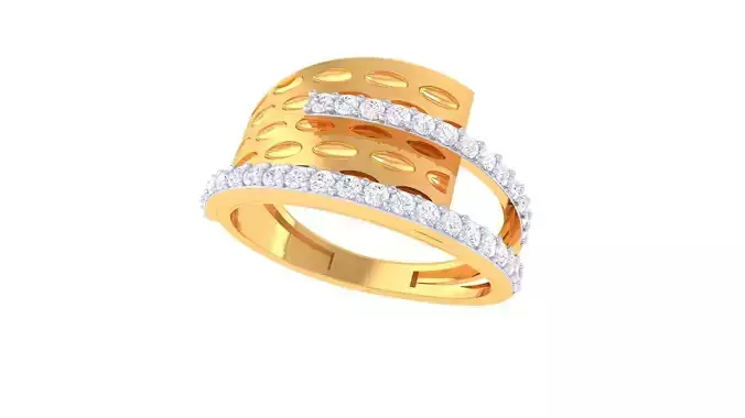 Diamond Ring - 79 3D print model