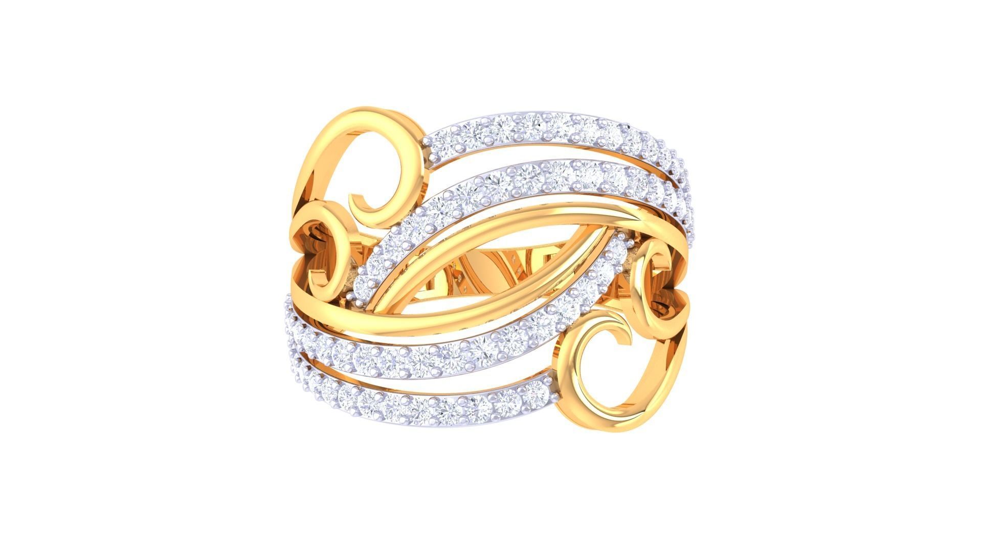 Cocktail Ring - 53 3D print model_2