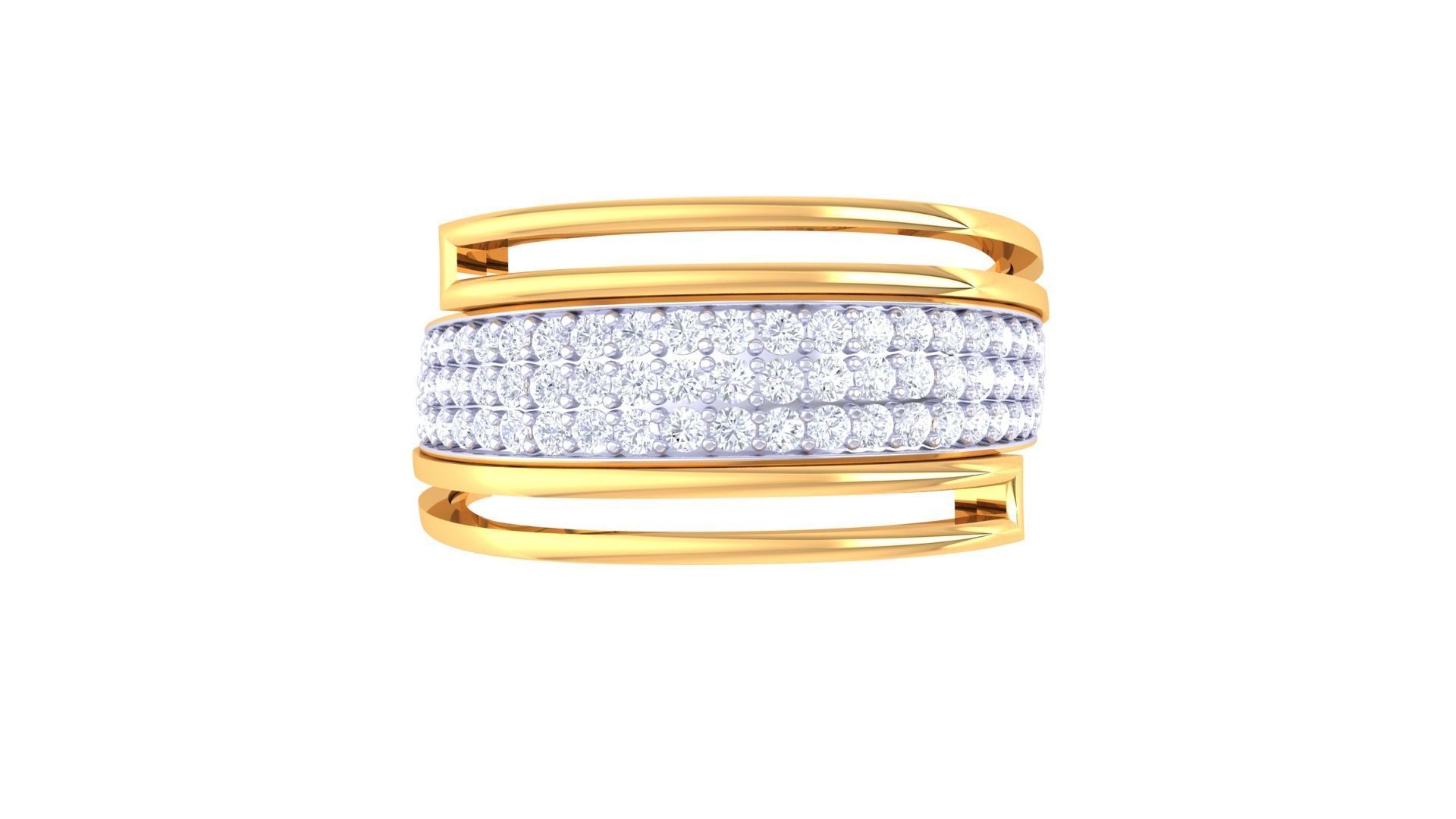 Diamond Ring - 45 3D print model_2