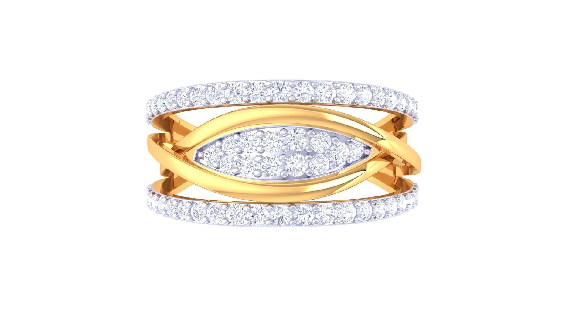 Diamond Ring - 44 3D print model_2