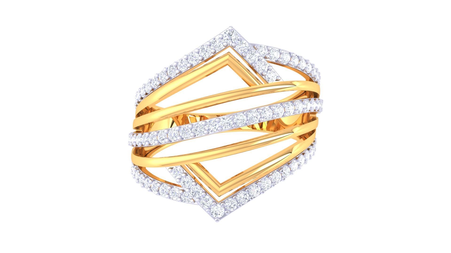 Diamond Ring - 43 3D print model_2