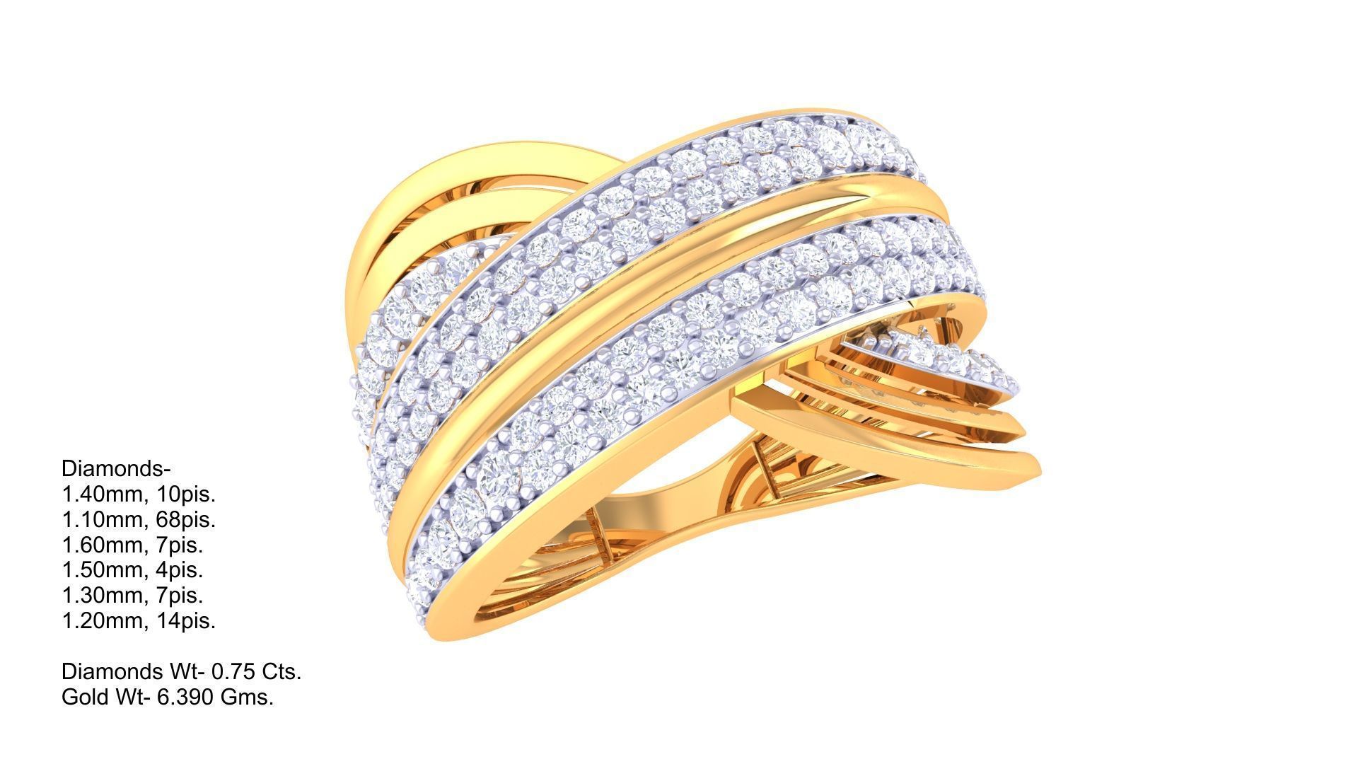 Cocktail Ring - 39 3D print model_1