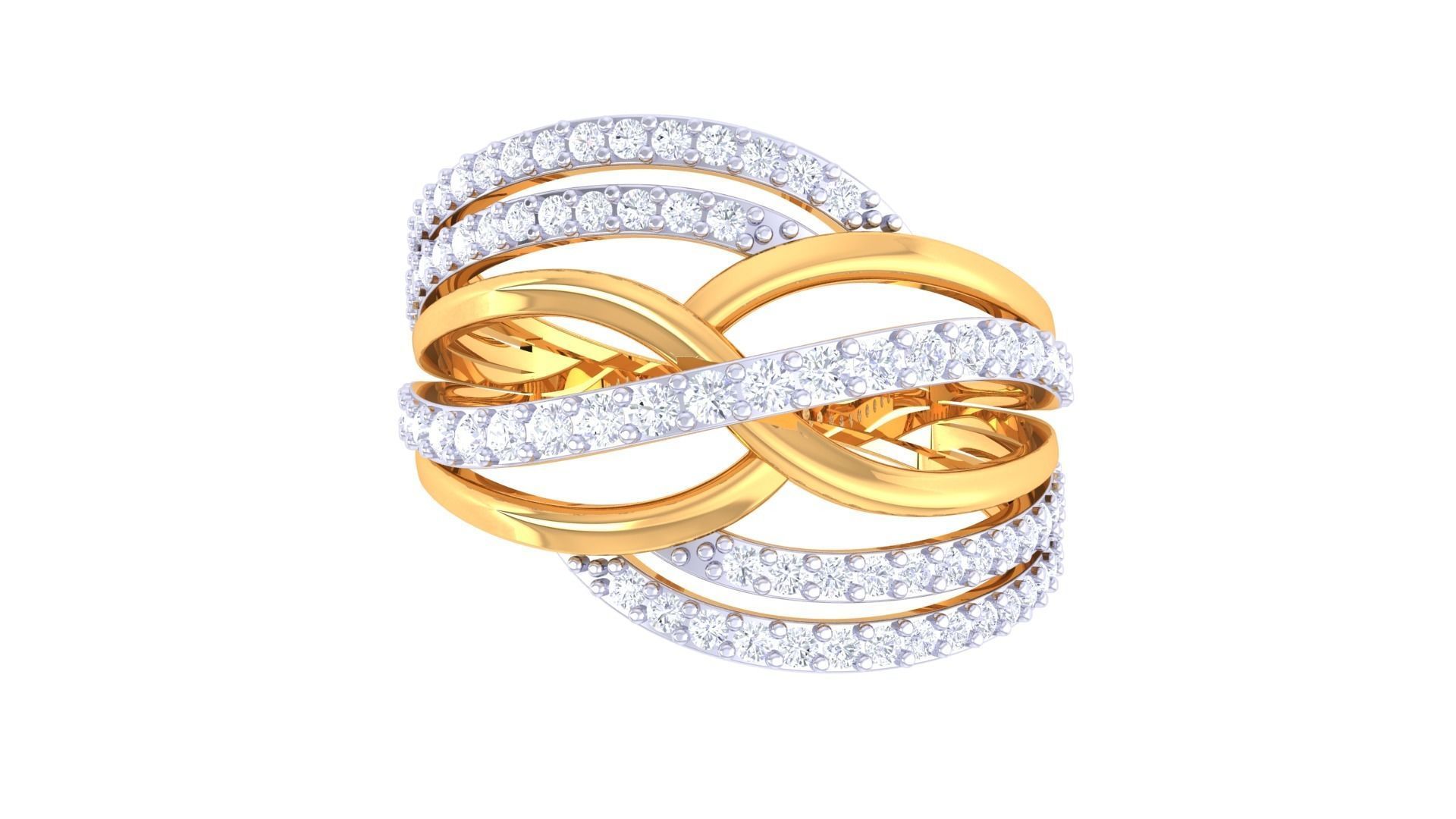 Cocktail Ring - 17 3D print model_2