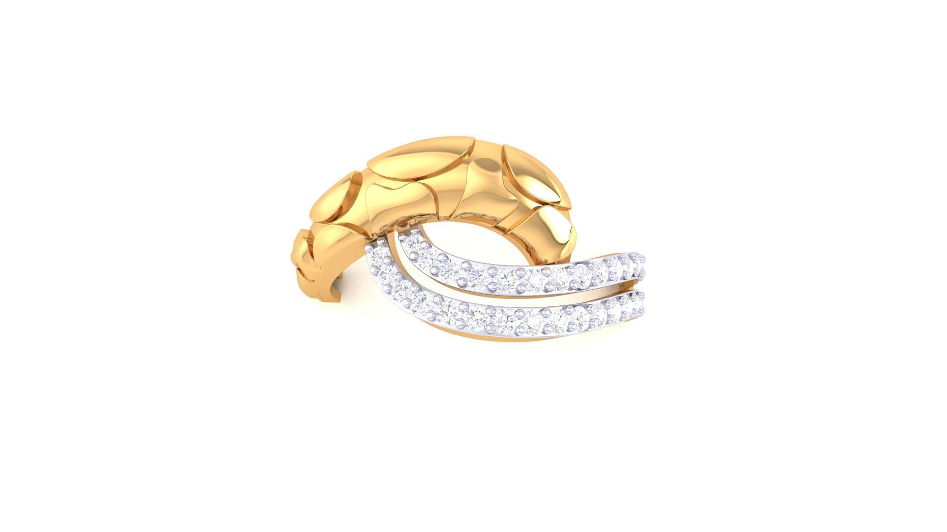 Diamond Ring - 43 3D print model_2