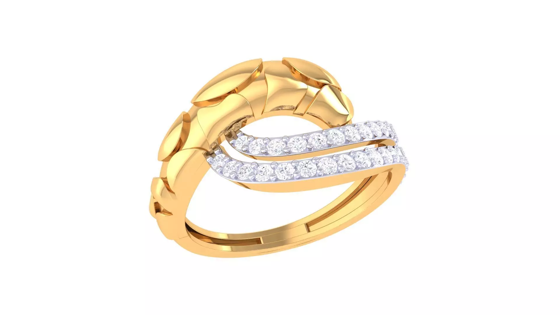 Diamond Ring - 43 3D print model_0