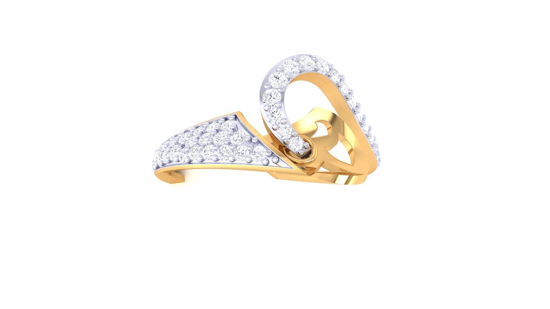 Diamond Ring - 42 3D print model_2