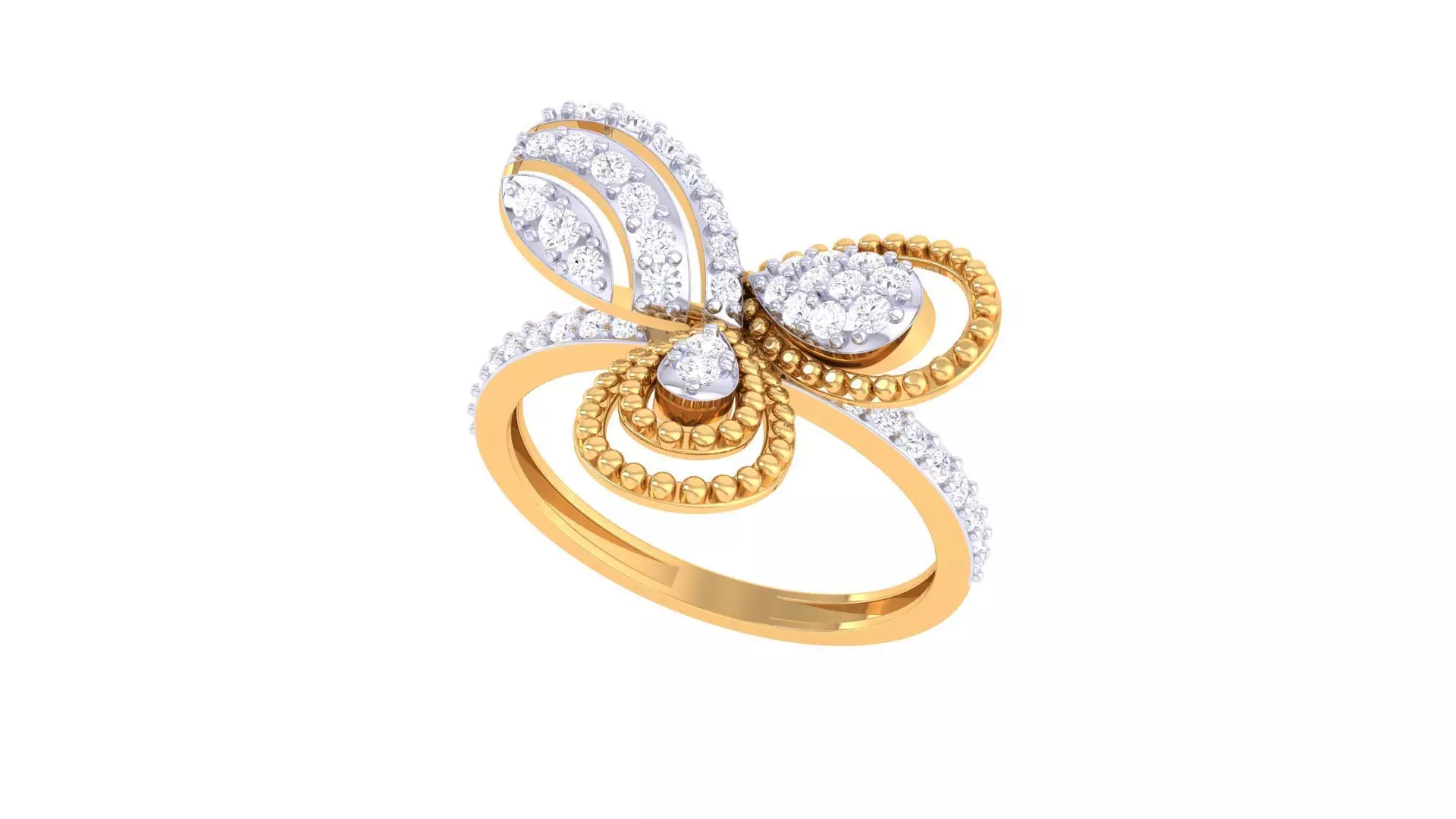 Diamond Ring - 36 3D print model_0