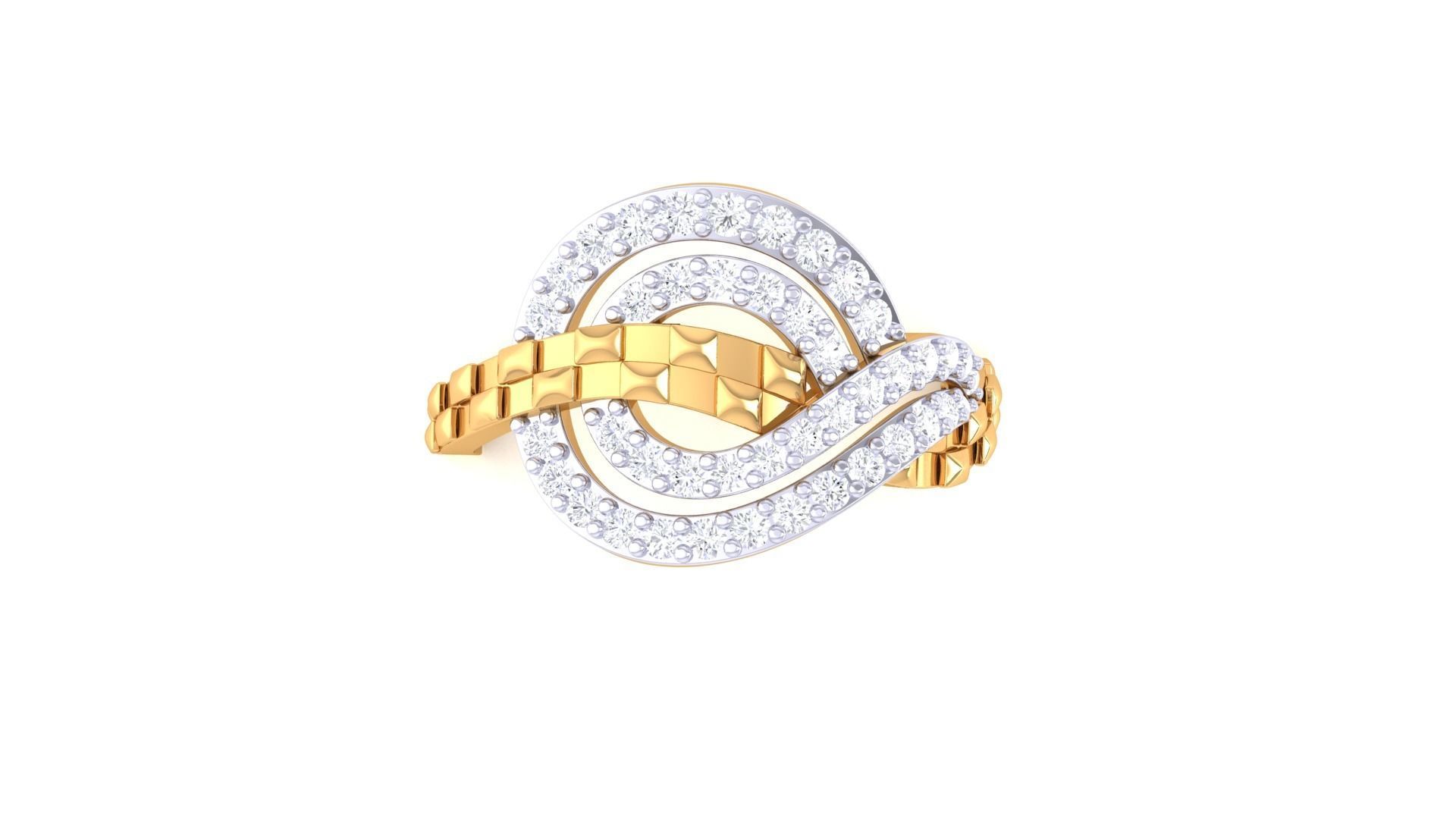 Diamond Ring - 28 3D print model_2