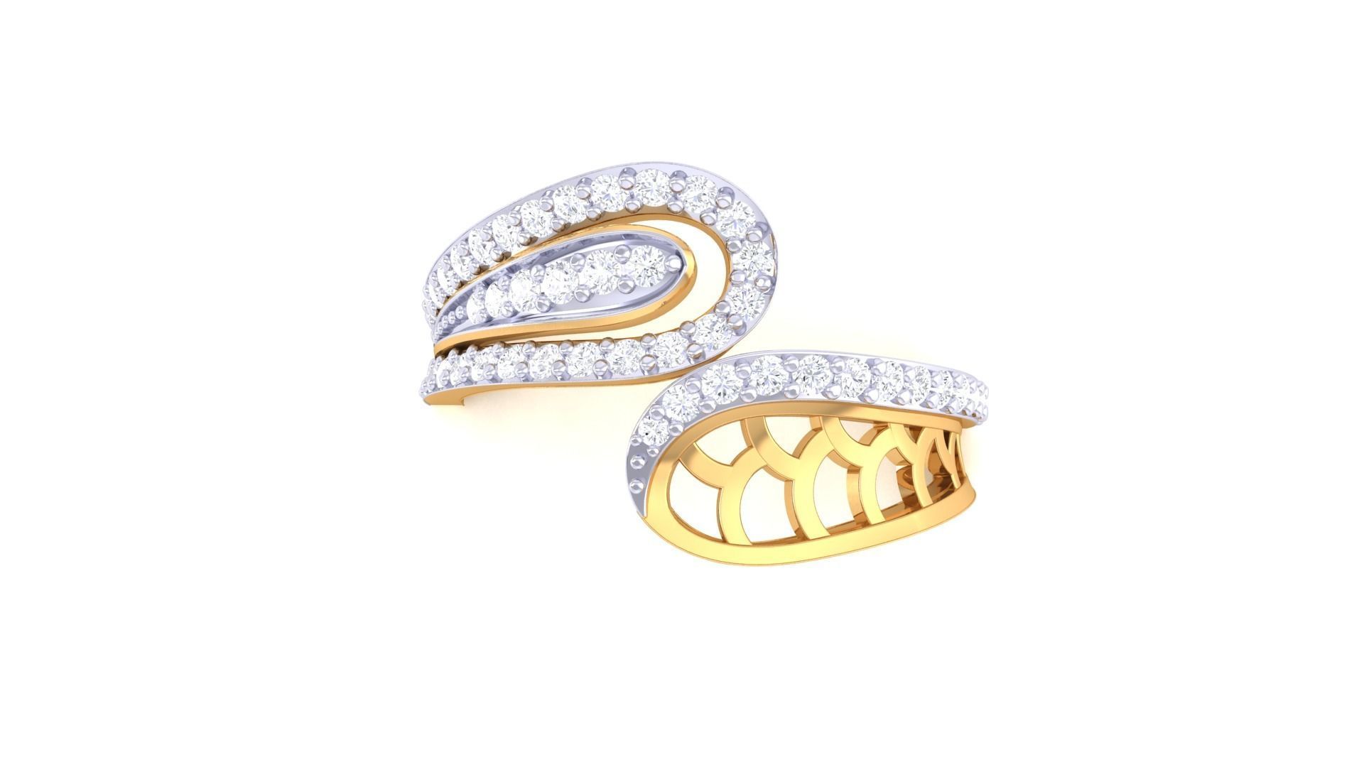 Diamond Ring - 20 3D print model_2