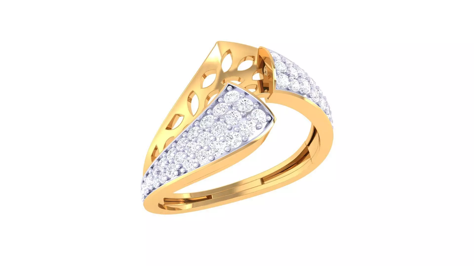 Diamond Ring - 18 3D print model_0