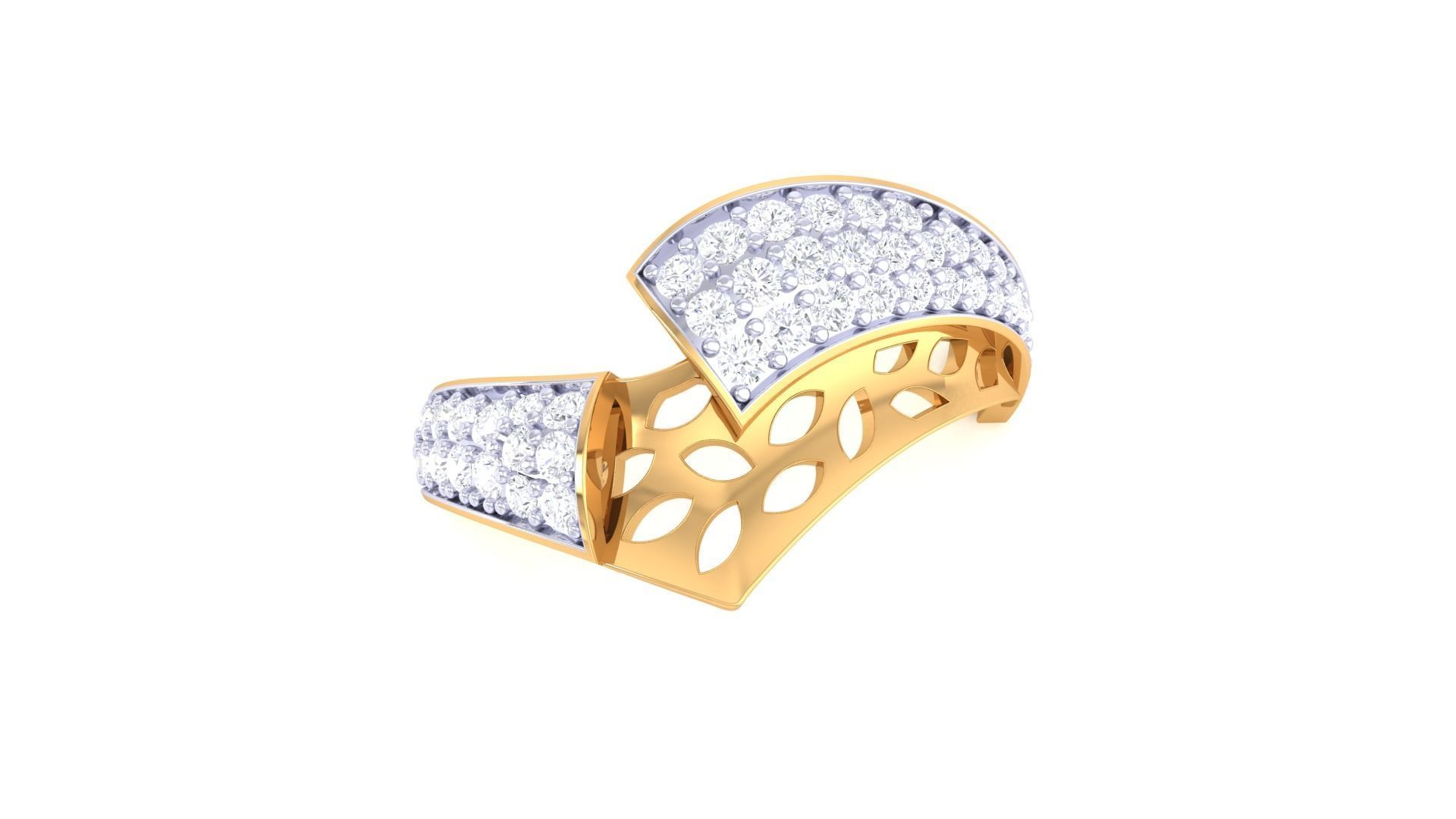 Diamond Ring - 18 3D print model_2