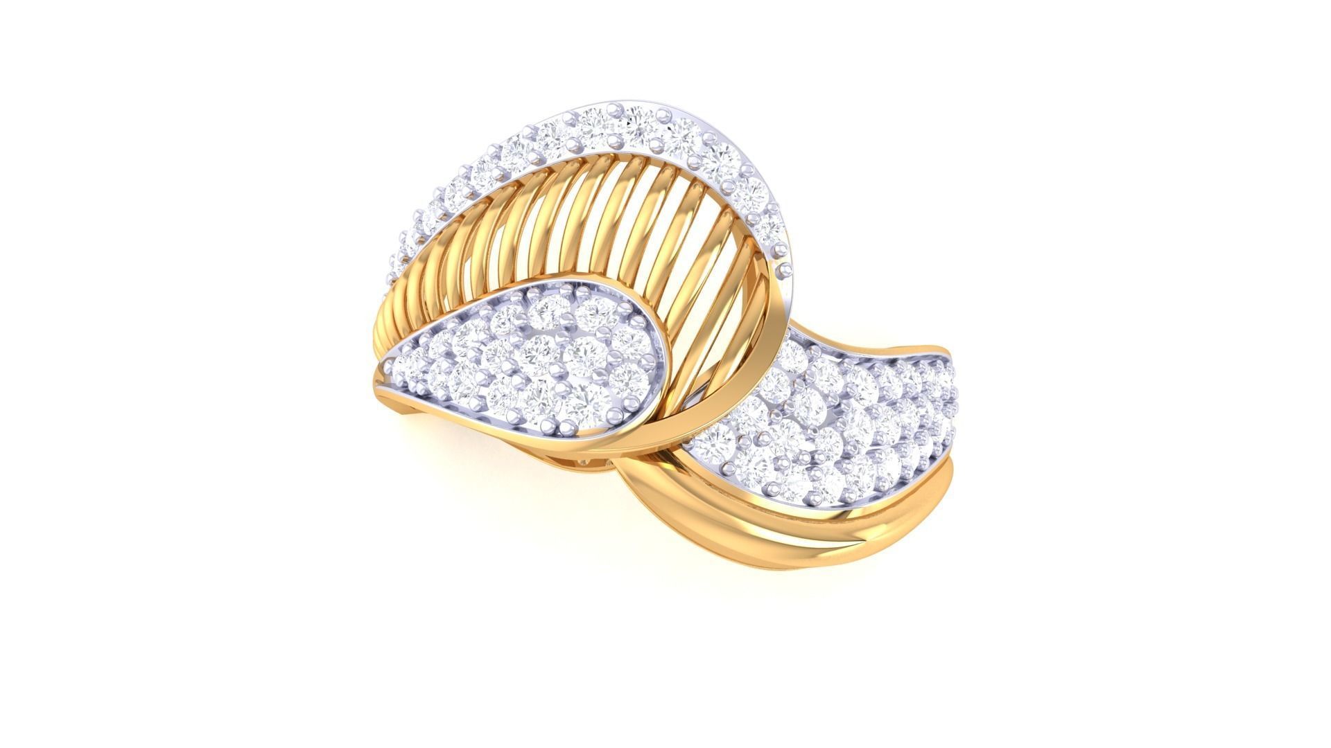 Diamond Ring - 17 3D print model_2