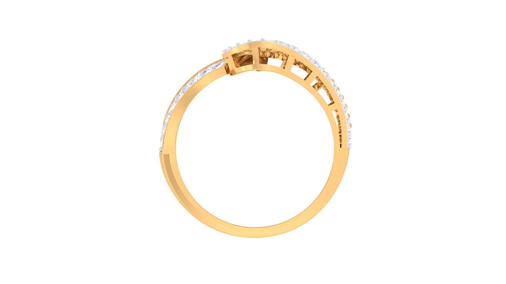 Diamond Ring - 17 3D print model_3