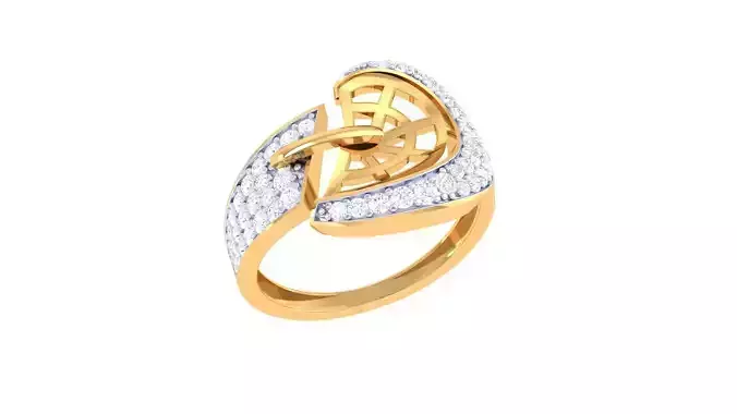 Diamond Ring - 10 3D print model