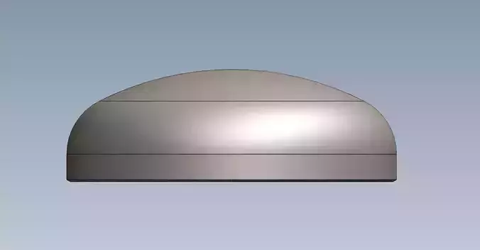Ellipsoidal head 24in OD schedule 20