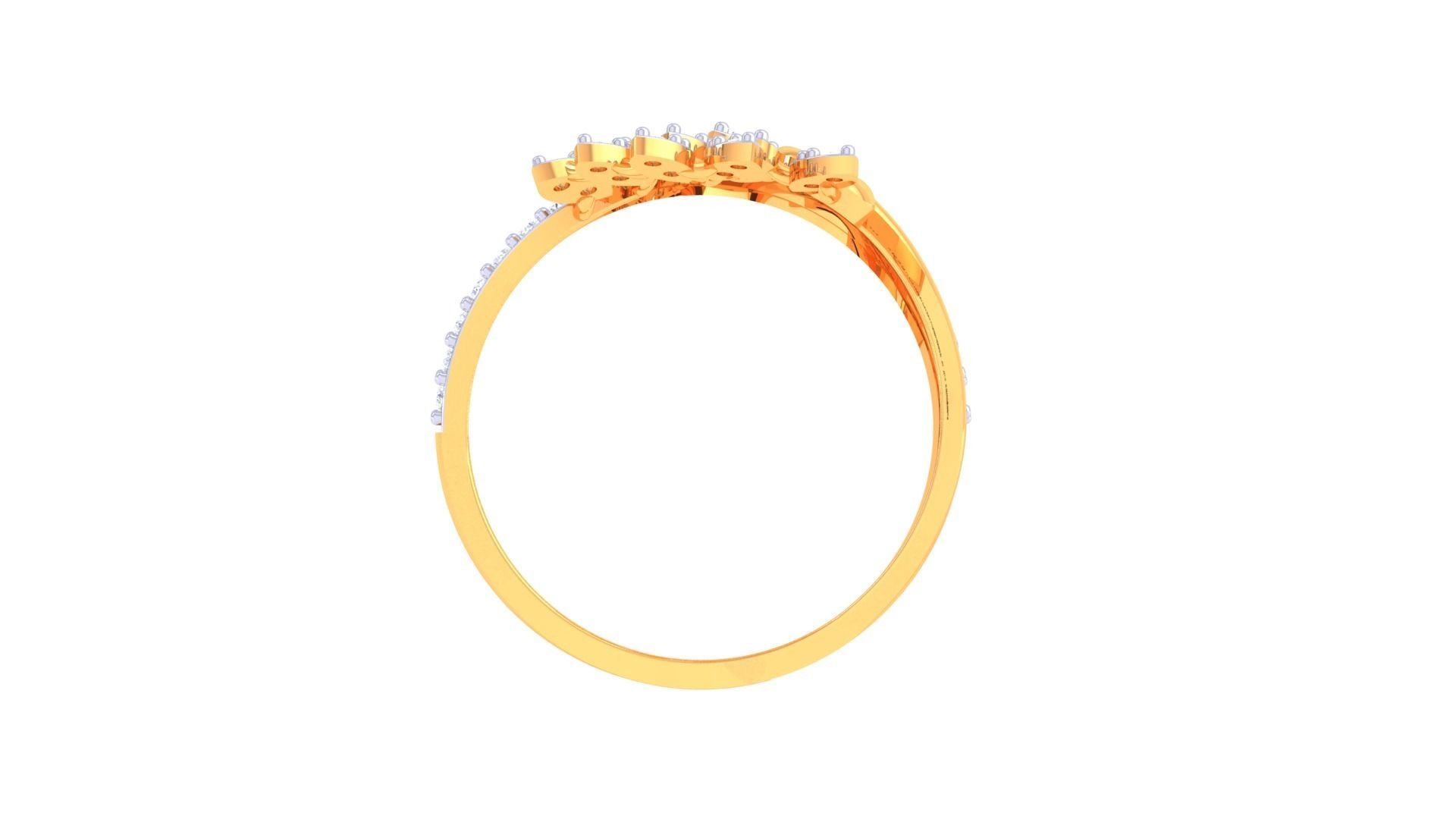 Diamond Ring - 19 3D print model_3