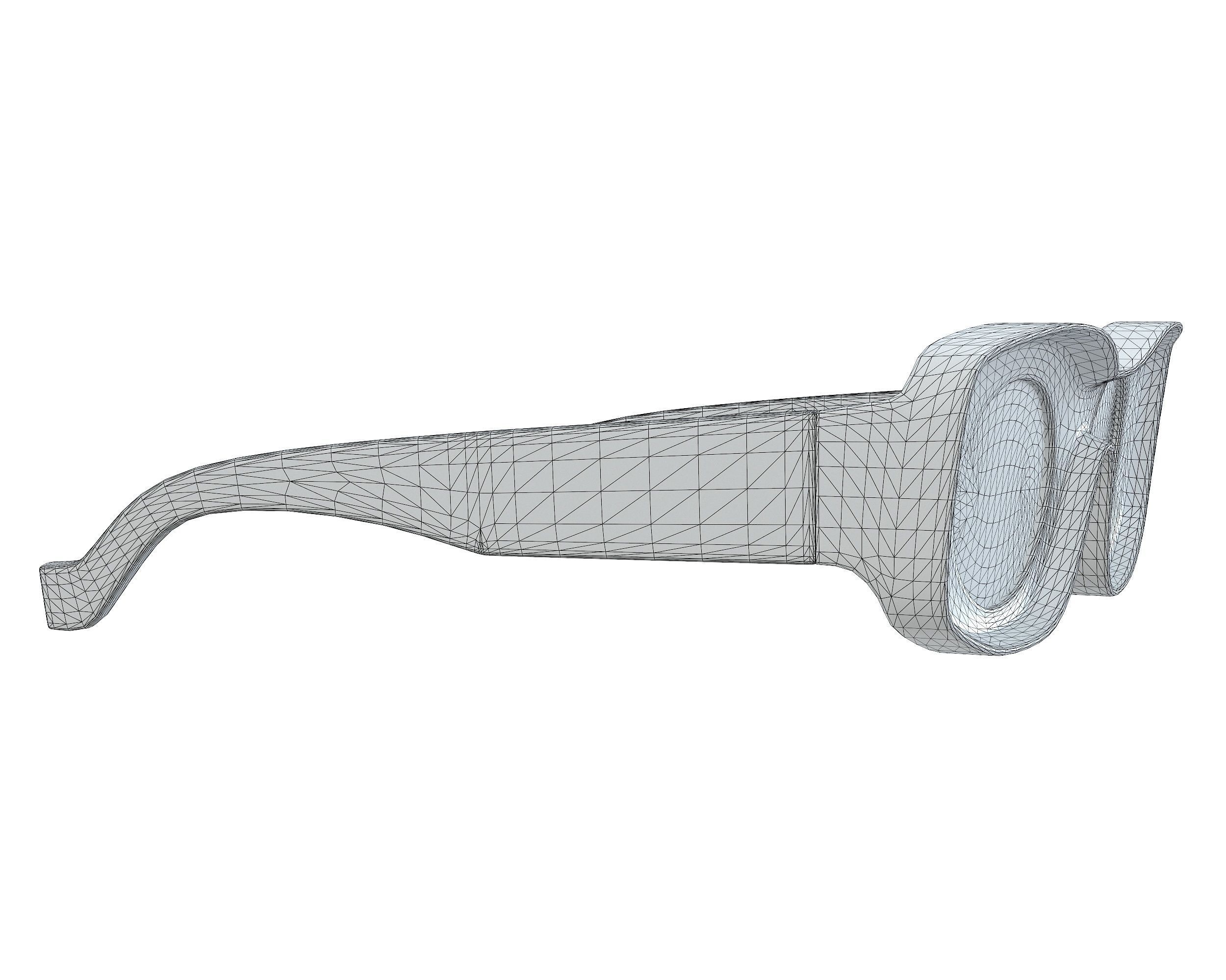 Loewe Paulas Ibiza Original Sunglasses Low-poly 3D model_11