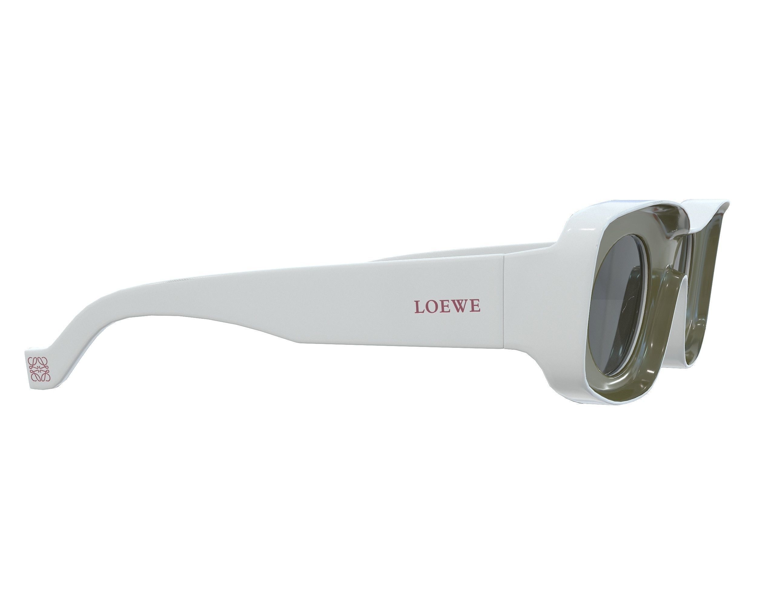 Loewe Paulas Ibiza Original Sunglasses Low-poly 3D model_10