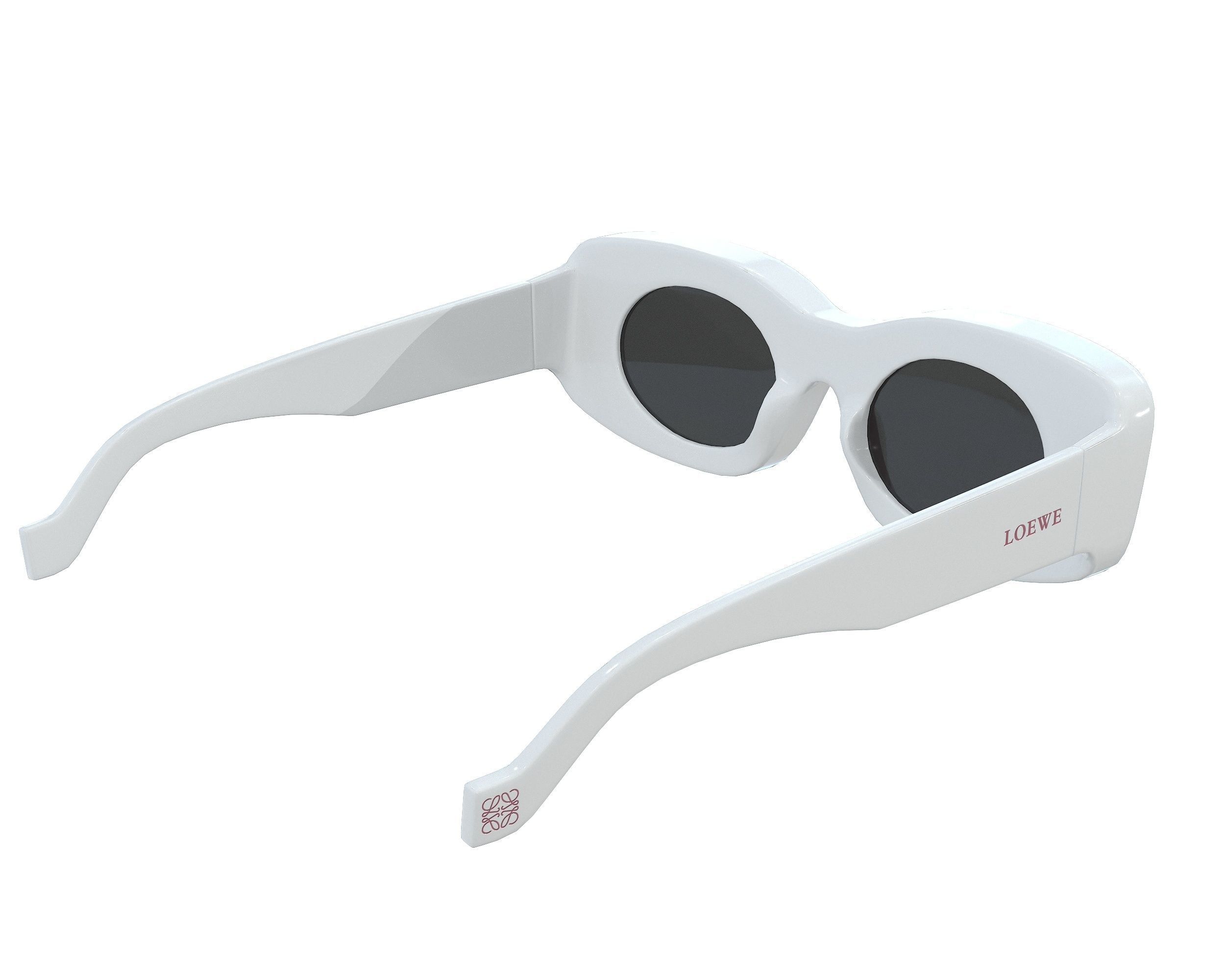 Loewe Paulas Ibiza Original Sunglasses Low-poly 3D model_6