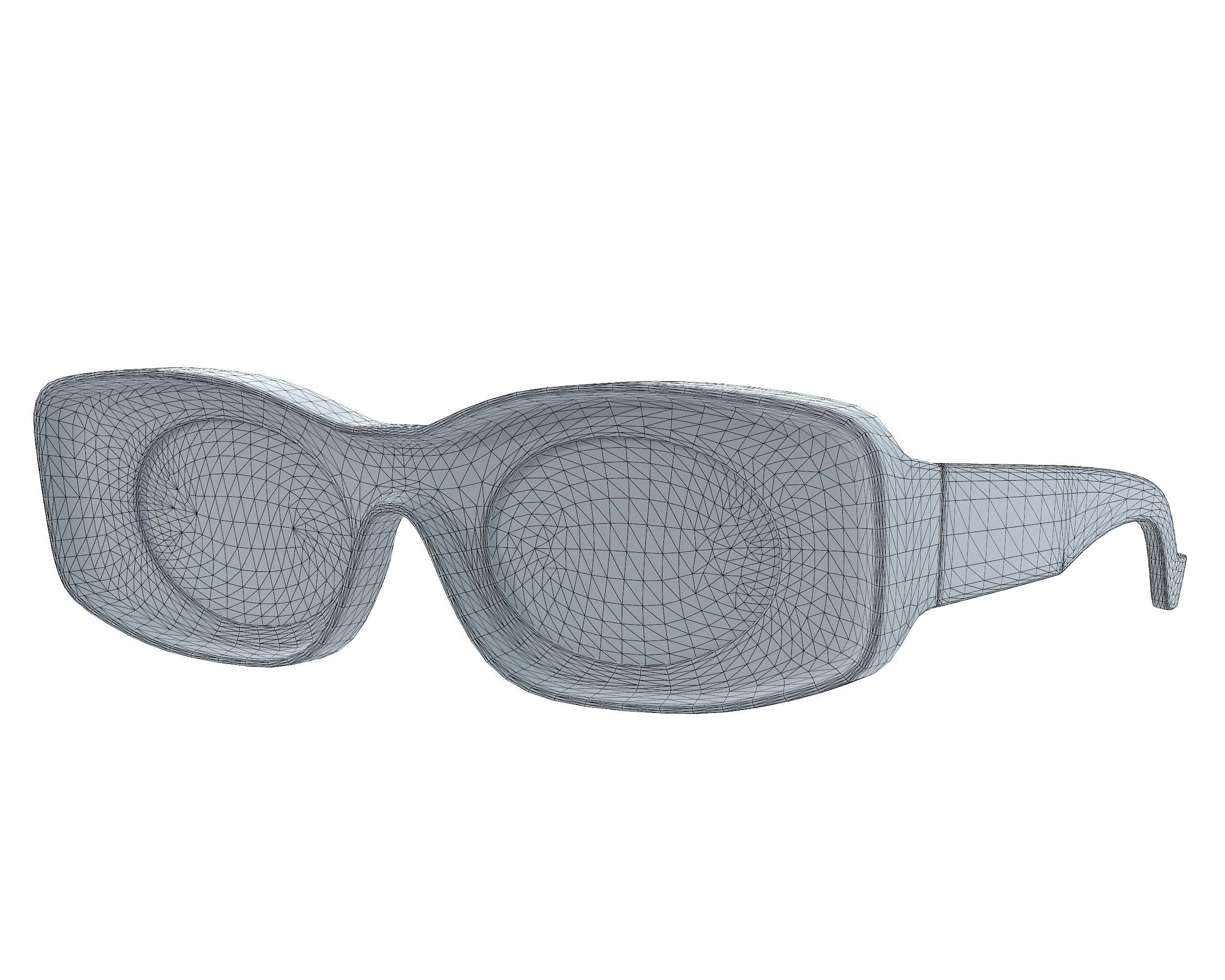 Loewe Paulas Ibiza Original Sunglasses Low-poly 3D model_12