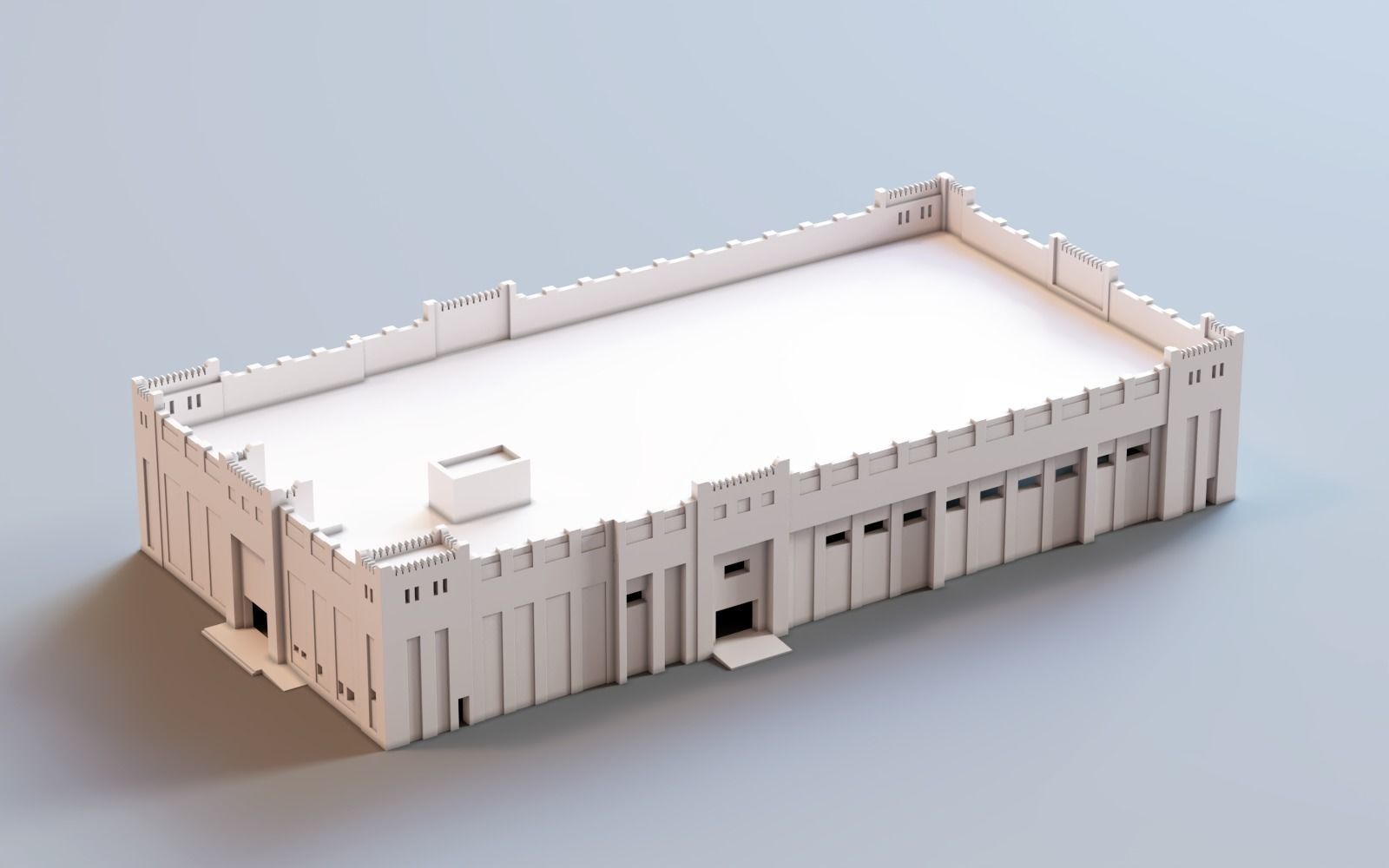 historical buildings 3d printing bundle  3D print model_9