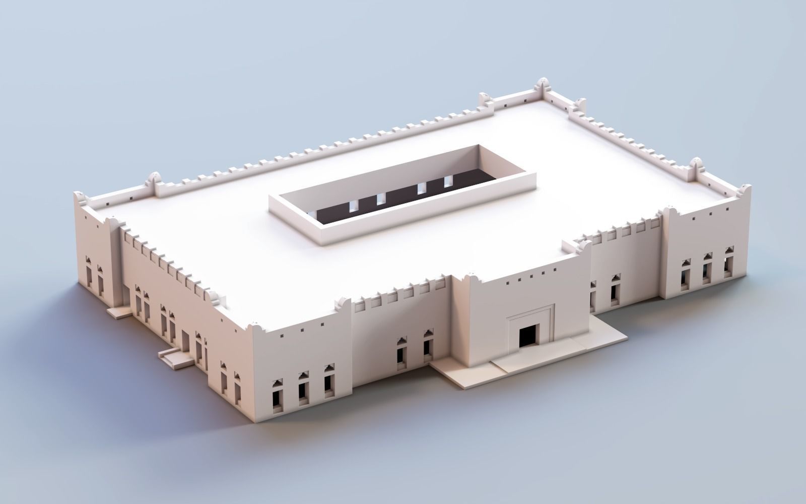 historical buildings 3d printing bundle  3D print model_6