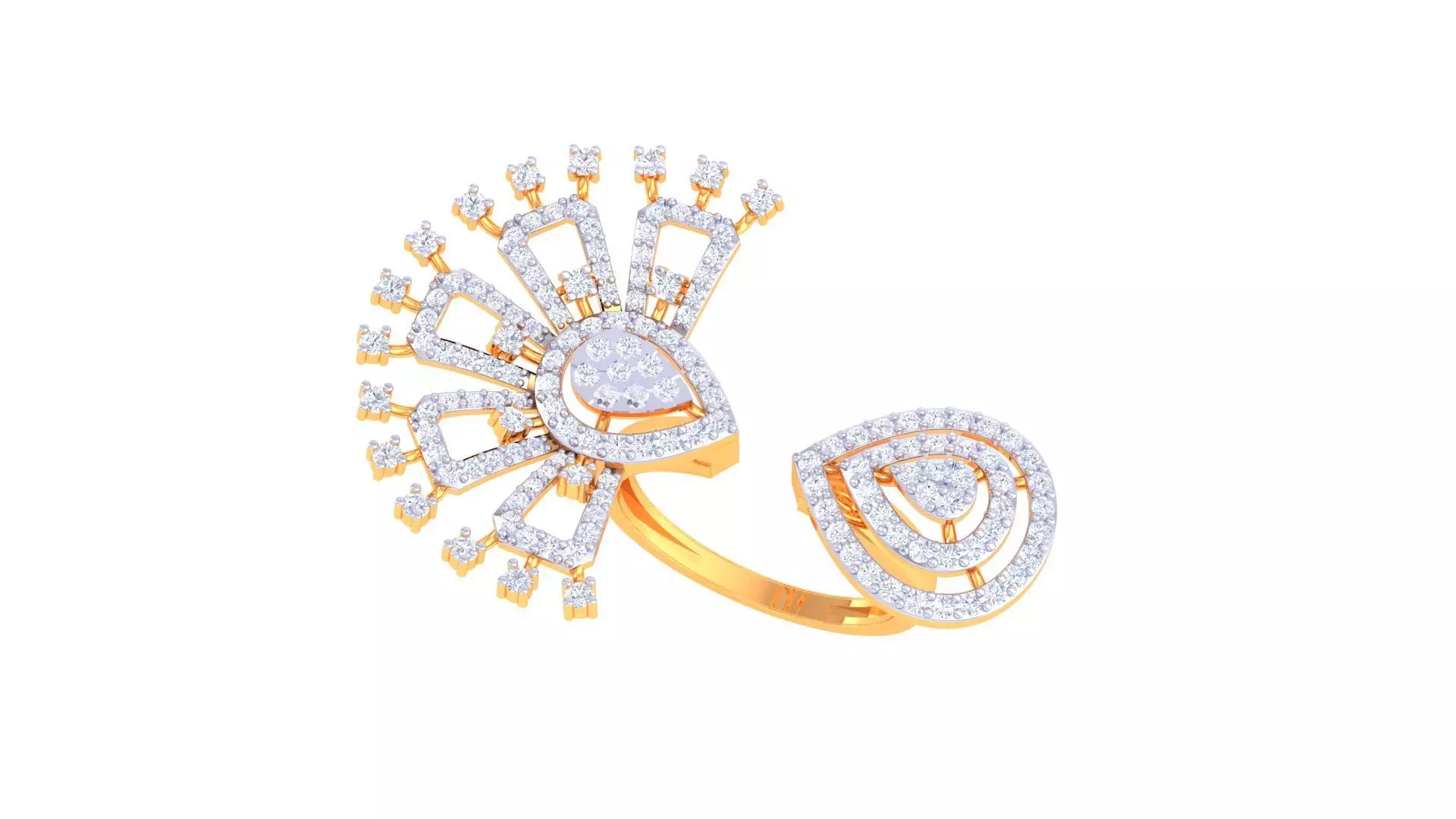 Cocktail Ring - 39 3D print model_0