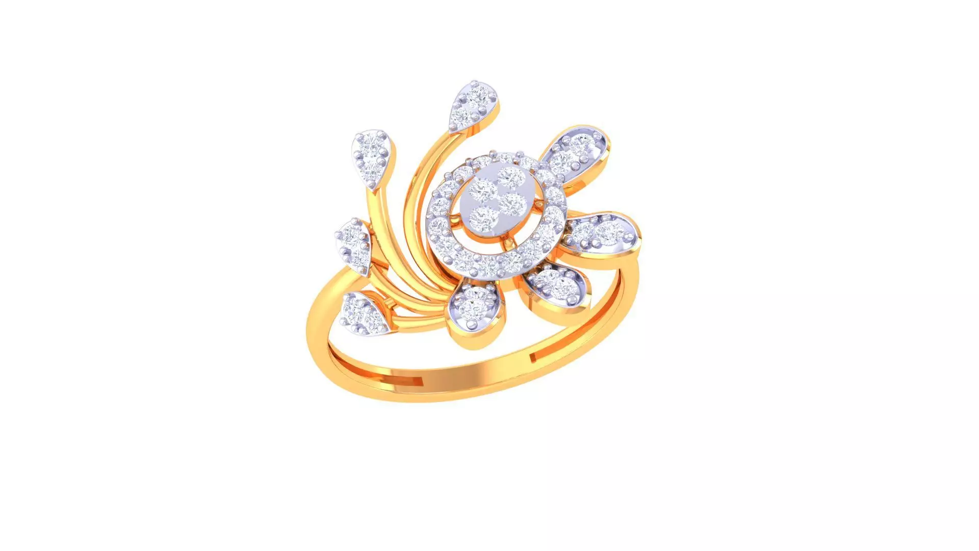 Cocktail Ring - 23 3D print model_0