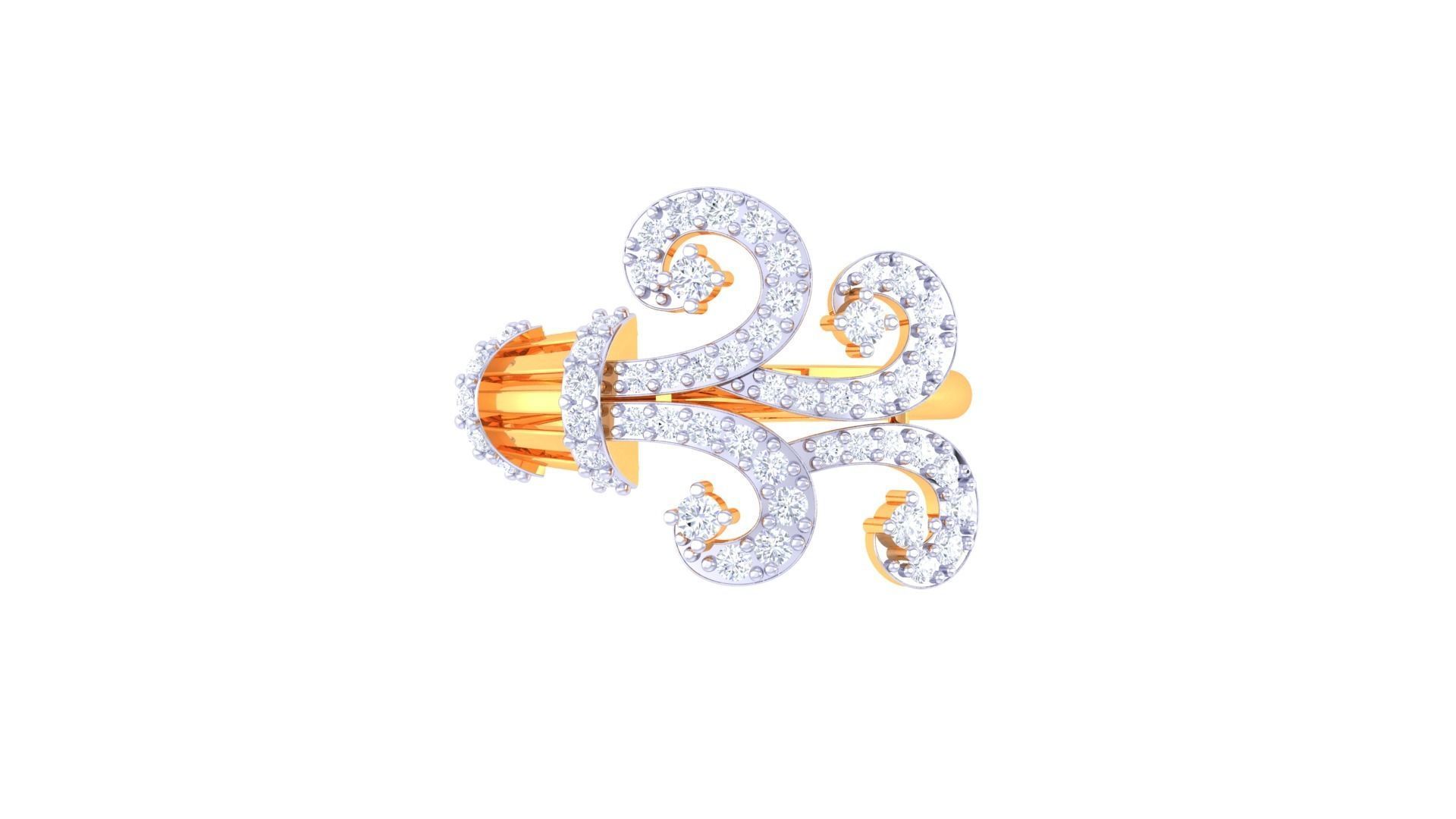 Diamond Ring - 13 3D print model_2